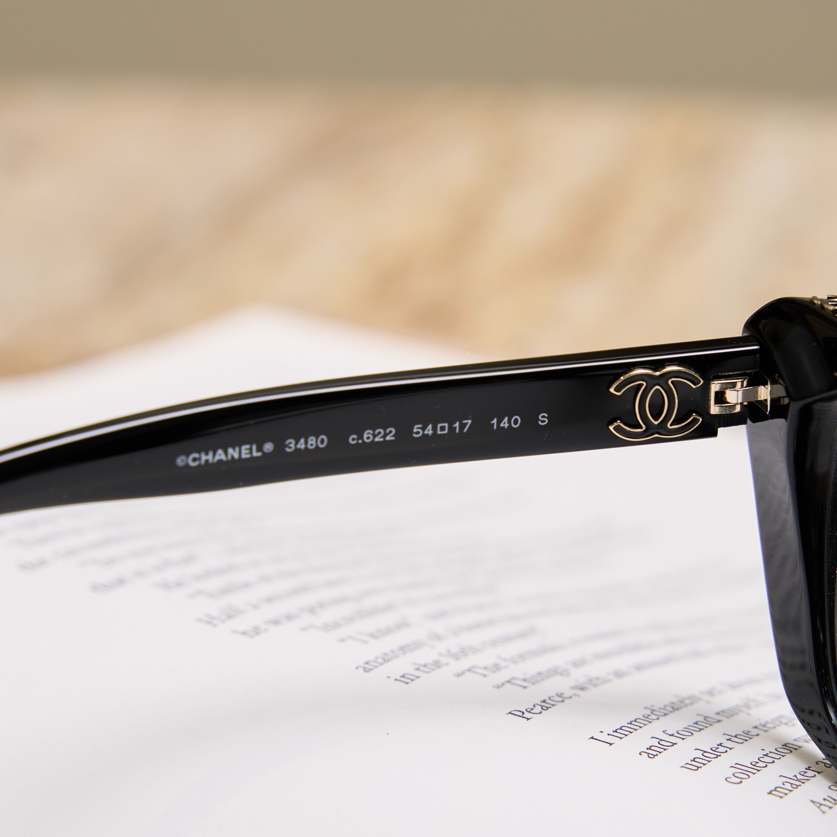 Chanel CHANEL 0CH3480 C622 Sunglasses Size ONE SIZE - 4 Thumbnail