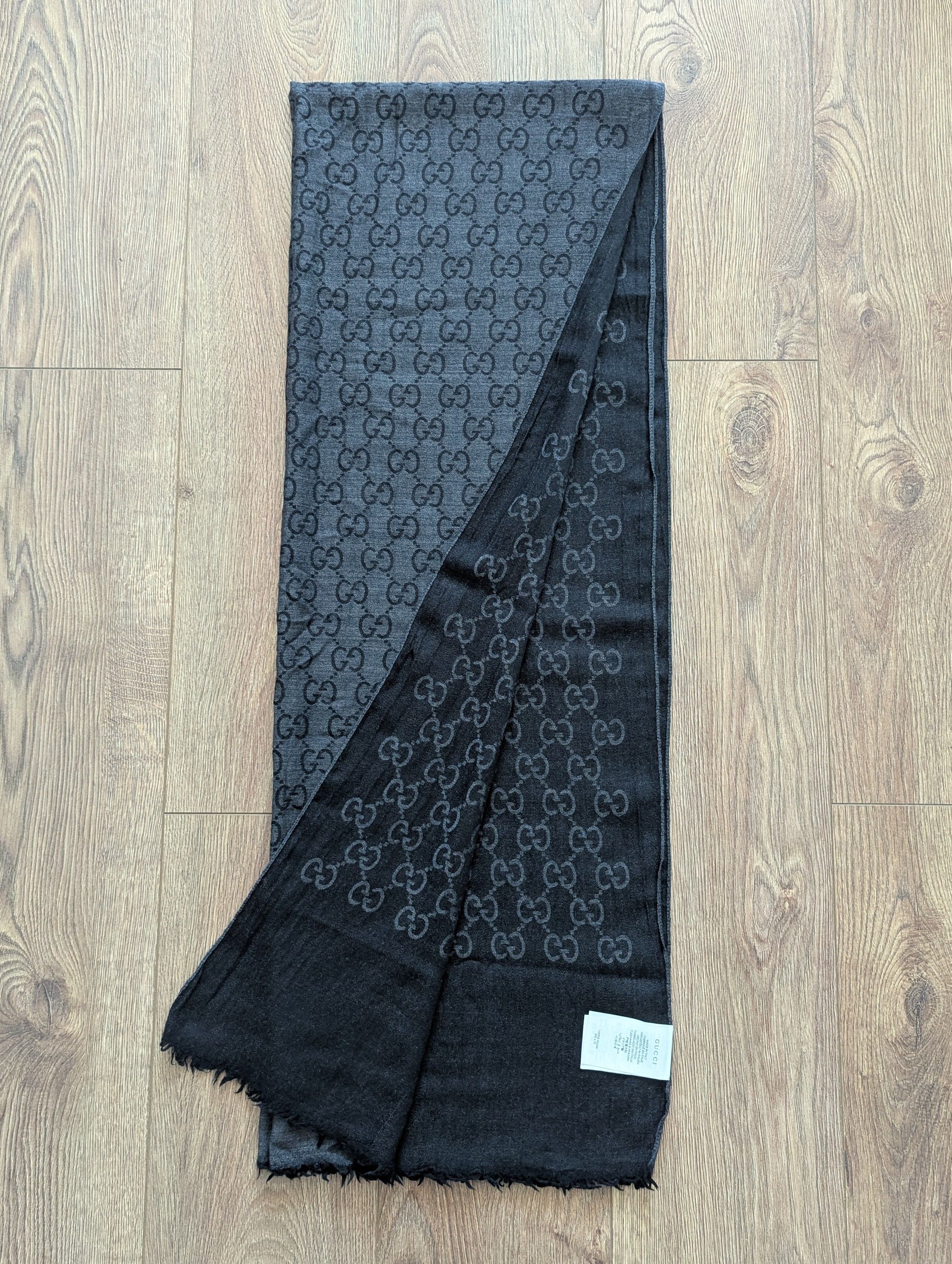 Gucci Gucci GG Monogram Scarf 200*70 Made In Italy 165903 3G646 Size ONE SIZE - 25 Thumbnail