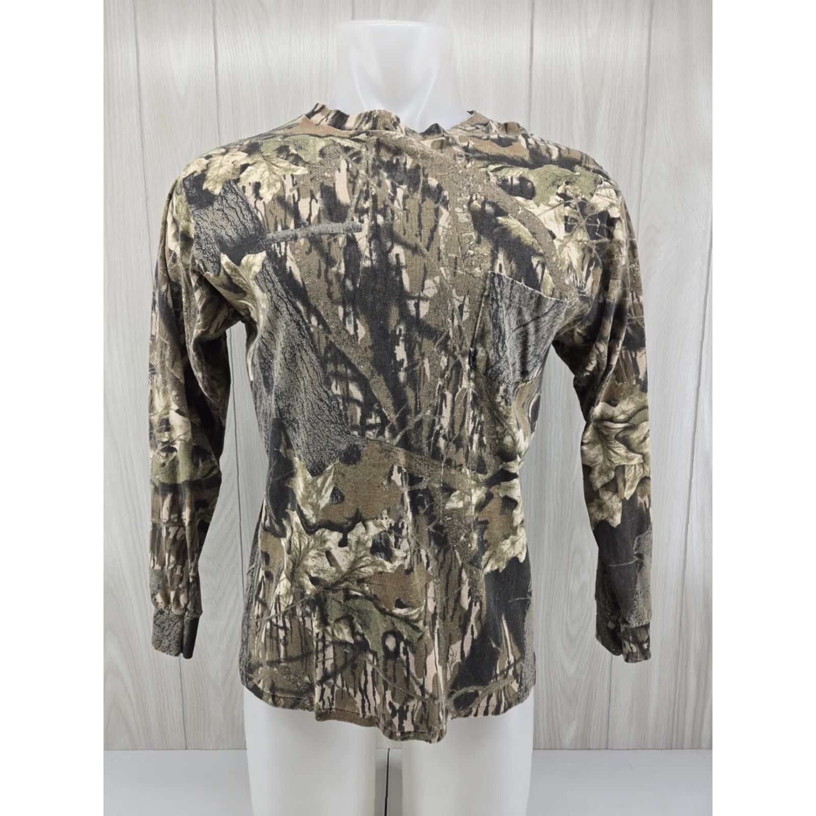 Vintage VINTAGE Mossy Oak Shirt Mens LARGE Camo Long Sleeve USA Made Size US L / EU 52-54 / 3 - 2 Thumbnail