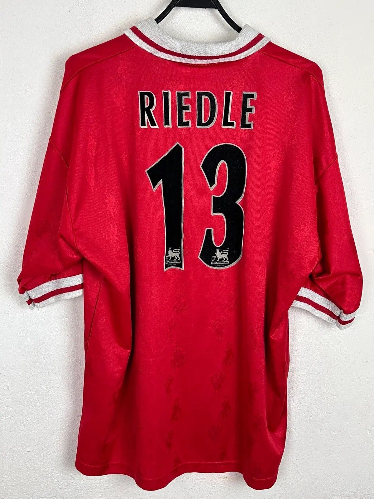 Reebok Reebok x Liverpool FC 1996/98 #13 Karl Heinz Riedle Jersey Size US M / EU 48-50 / 2 - 1 Thumbnail