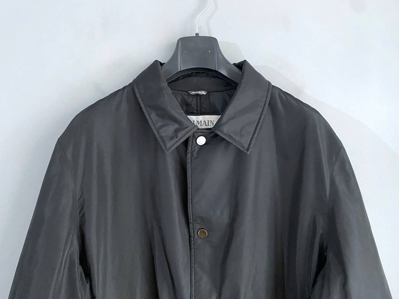 Balmain Balmain Men's Quilted Insulated Trench Coat, Size 54/XL-XXL Size US XXL / EU 58 / 5 - 4 Thumbnail