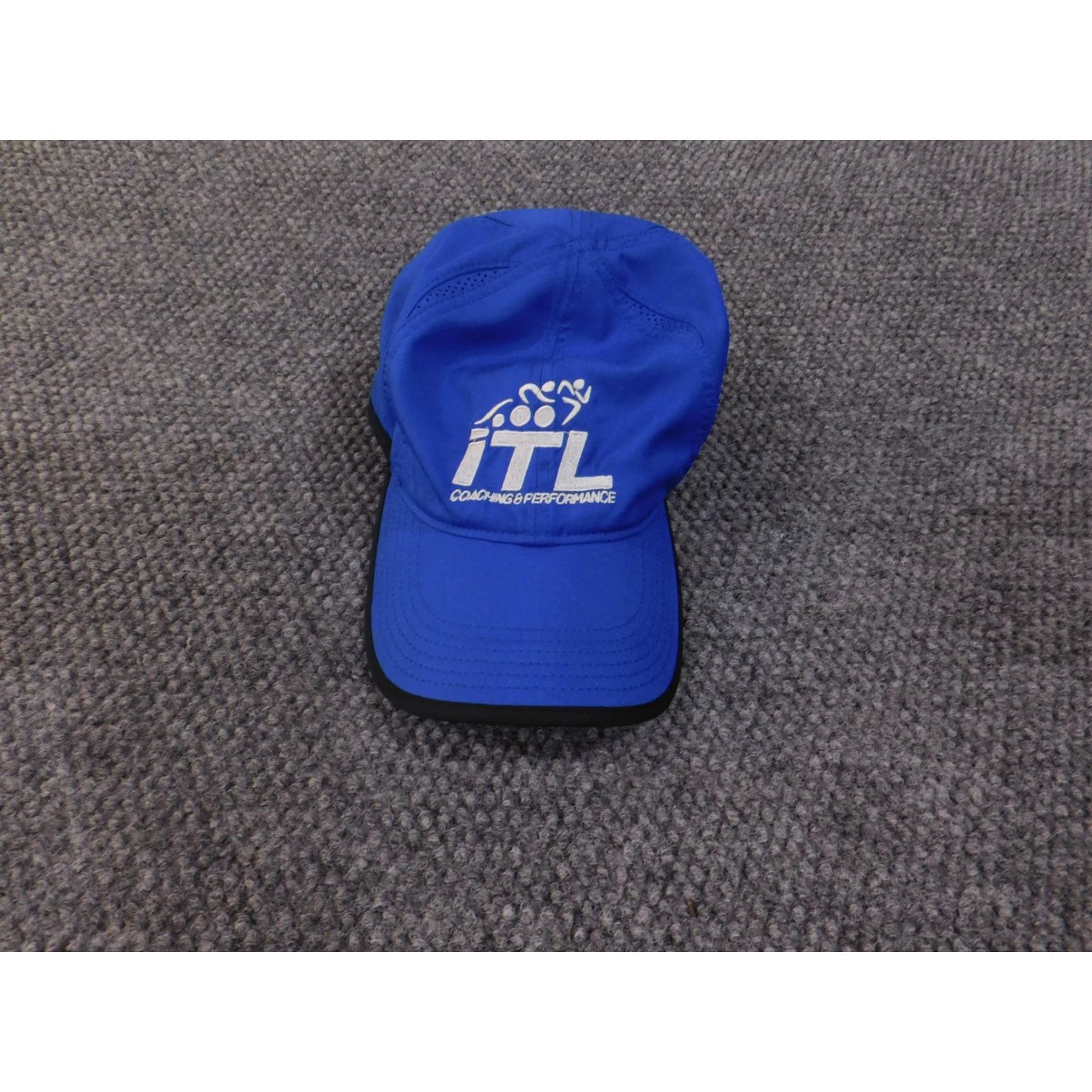 Nike Nike Hat Mens One Size Blue Dri-Fit ITL Coaching Performance Cap Strap Back Featherlight Size ONE SIZE - 2 Thumbnail