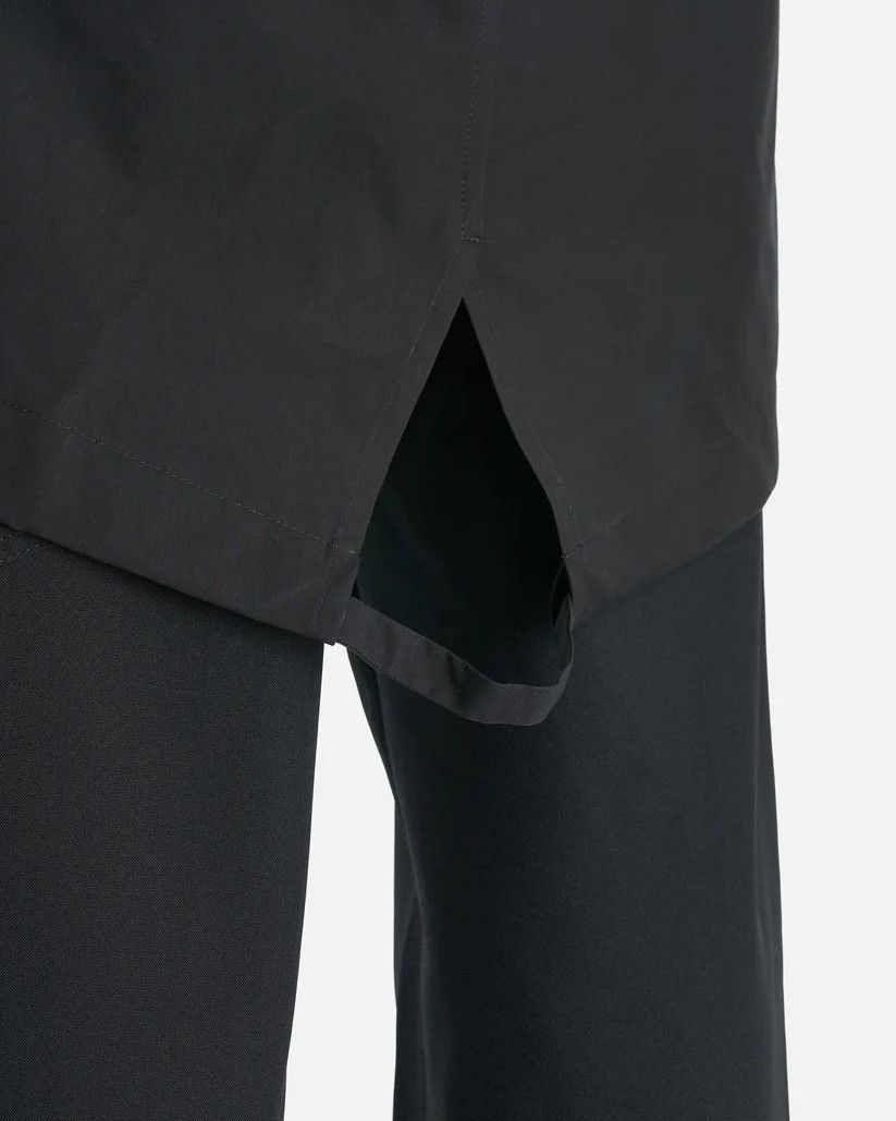 Jil Sander o1s1v1r1oon0925 Water Repellent Cotton Logo Parka in Black Size US S / EU 44-46 / 1 - 8 Thumbnail