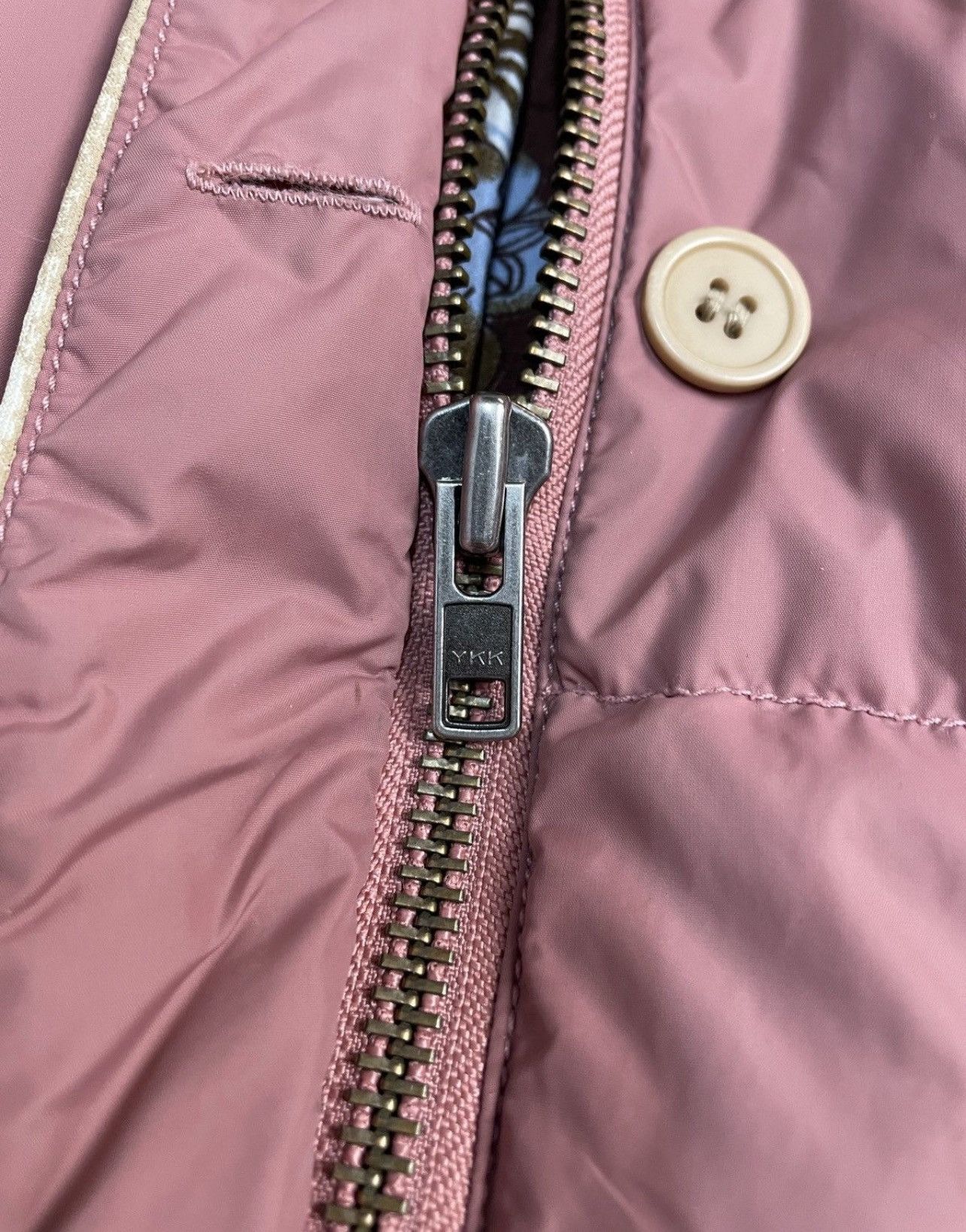Le Grande Bleu (L.G.B.) Vintage Y2K Parasuco Cult Faux Fur Trim Girly Puffer Jacket Size S / US 4 / IT 40 - 11 Thumbnail