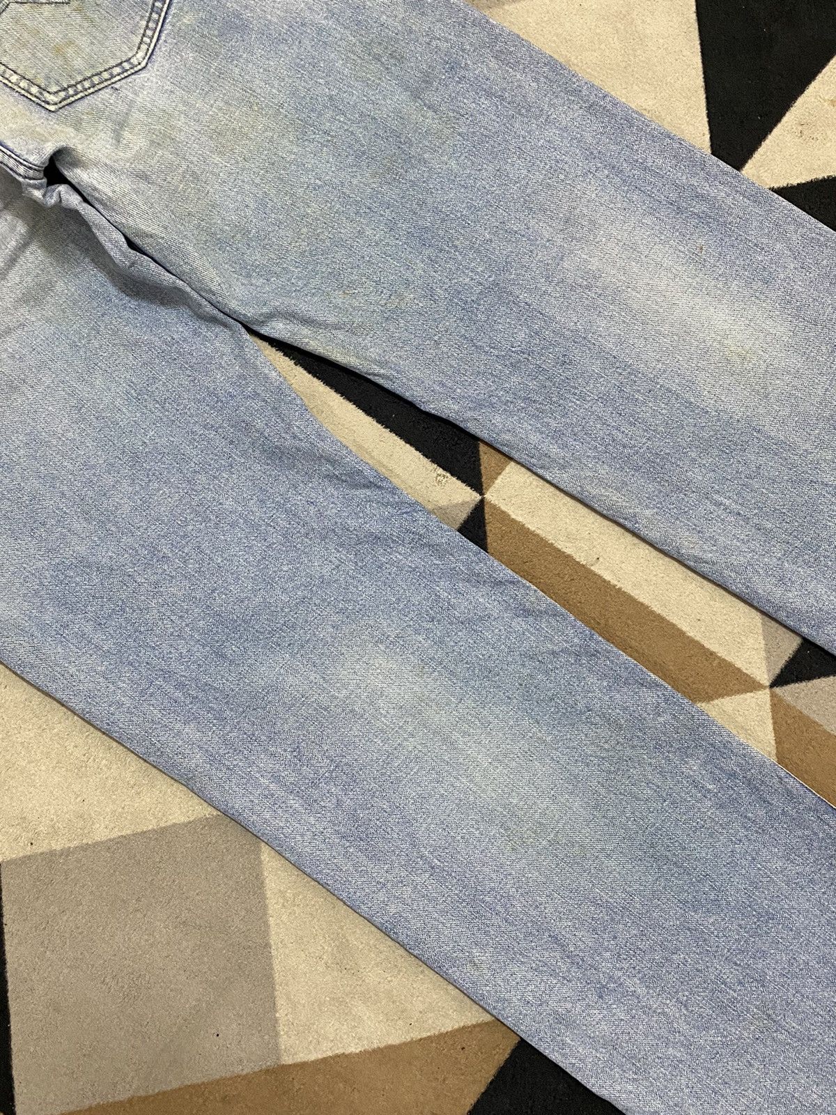 Diesel Vtg Diesel Larkee Faded Wash Butterfly Botton Loose Jeans Size US 34 / EU 50 - 8 Thumbnail