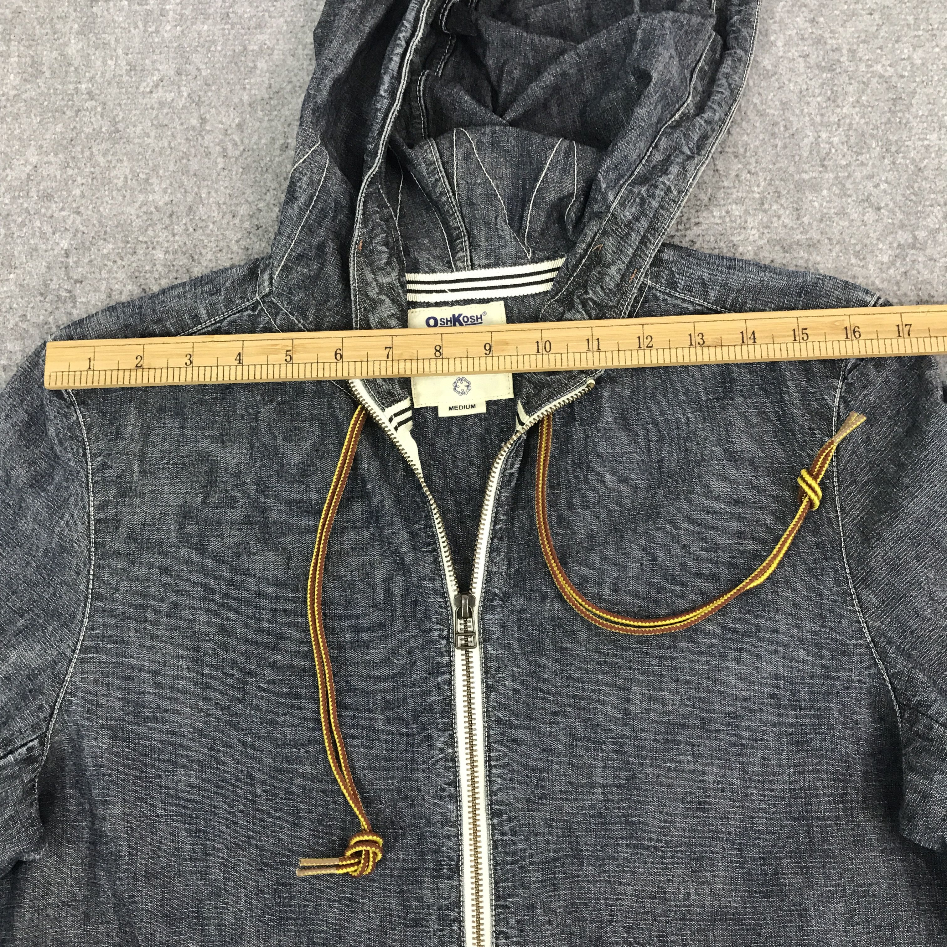 Oshkosh × Vintage Rare🔥Oshkosh classic zipper hoodie jacket Size US M / EU 48-50 / 2 - 5 Thumbnail