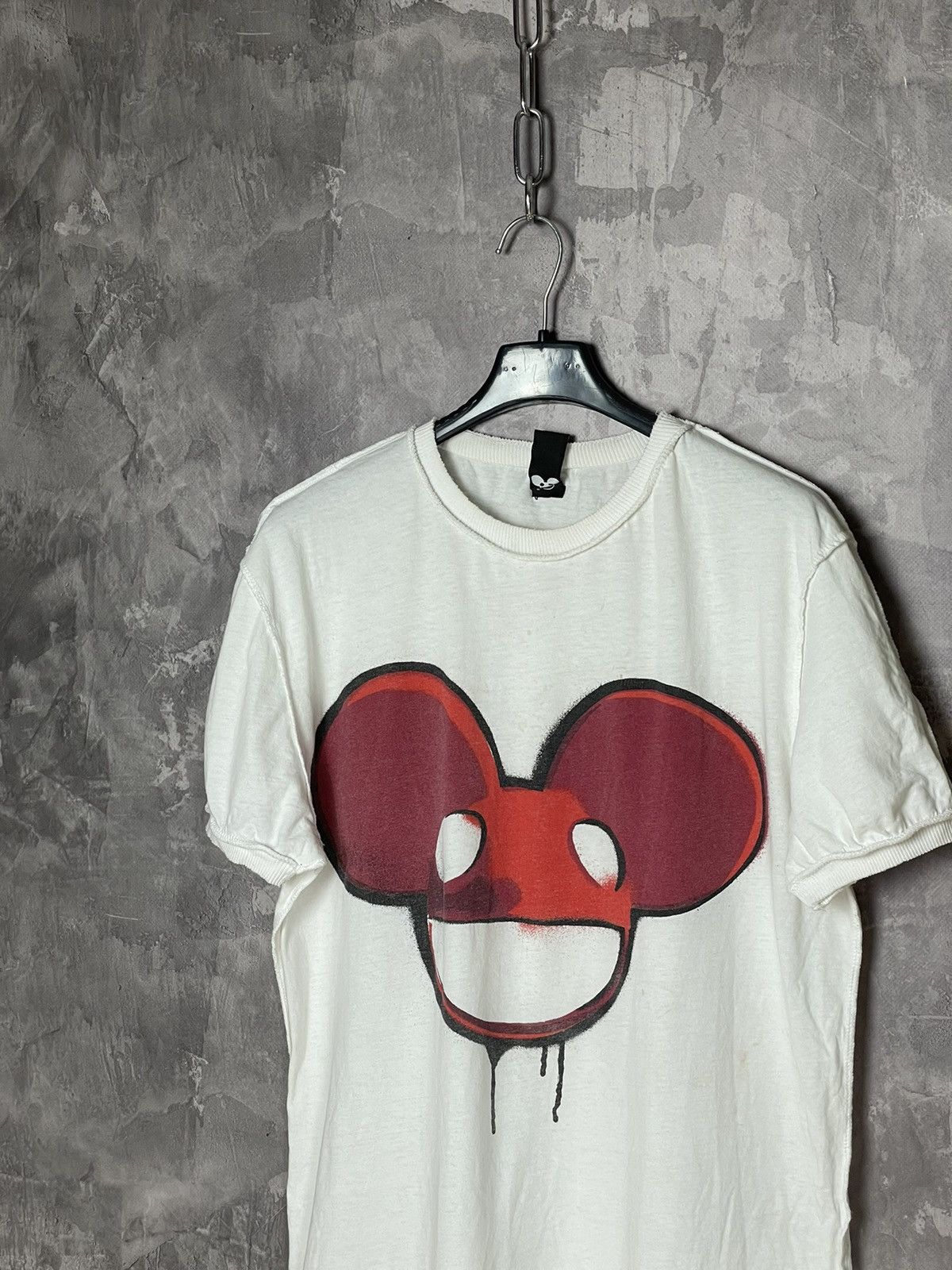 Band Tees × Vintage Vintage Deadmau5 Electronic DJ T-shirt Size US S / EU 44-46 / 1 - 7 Thumbnail