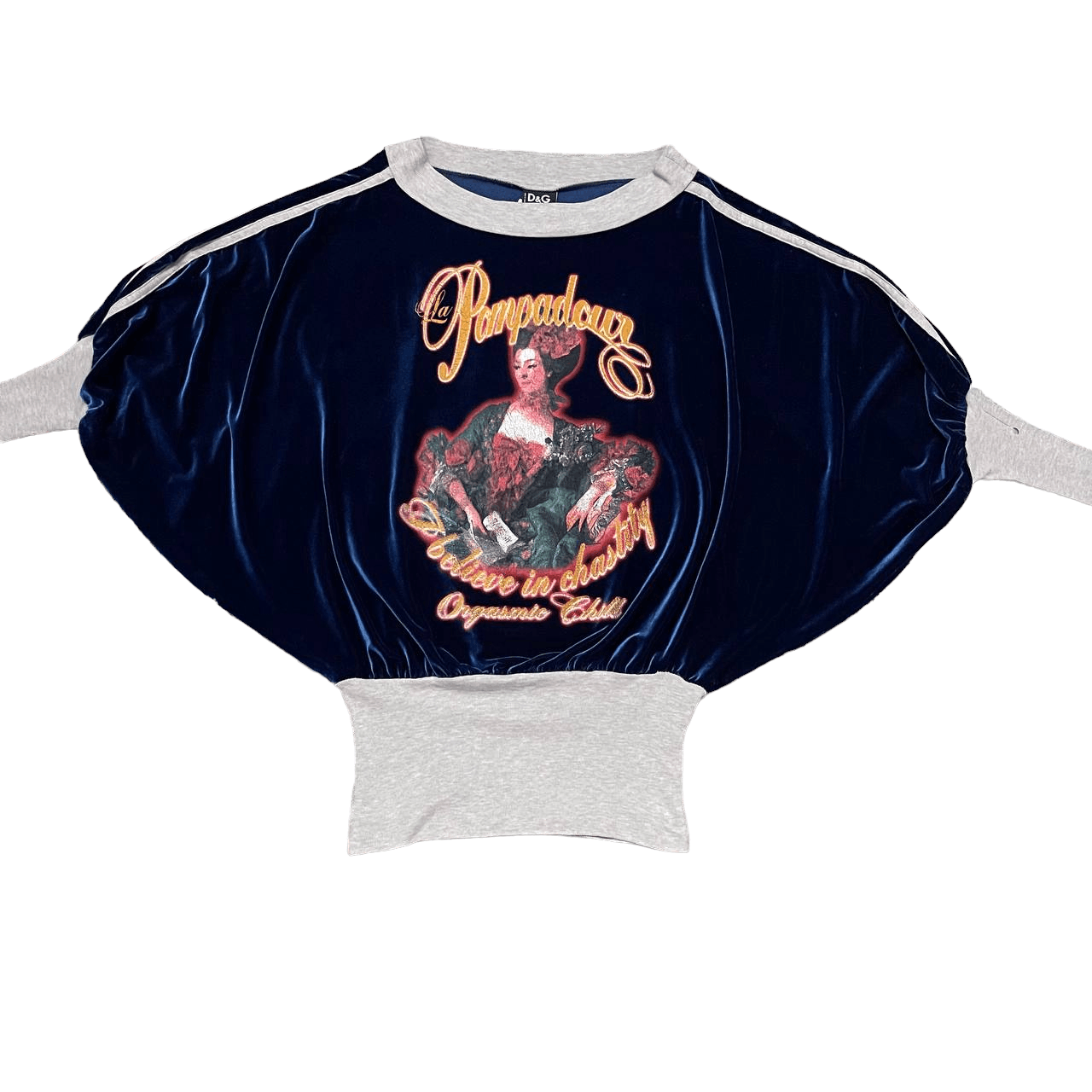 Dolce & Gabbana 🔥Pick🔥Vintage D&G 'La Pompadour' Velour Badwing Velvet Size M / US 6-8 / IT 42-44 - 3 Thumbnail