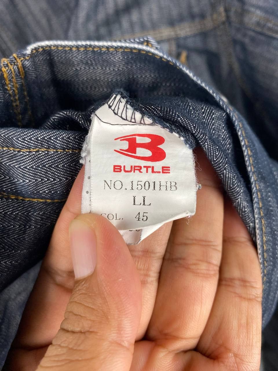 Japanese Brand burtle japanese brand worker herringbone jacket nice design Size US L / EU 52-54 / 3 - 12 Thumbnail