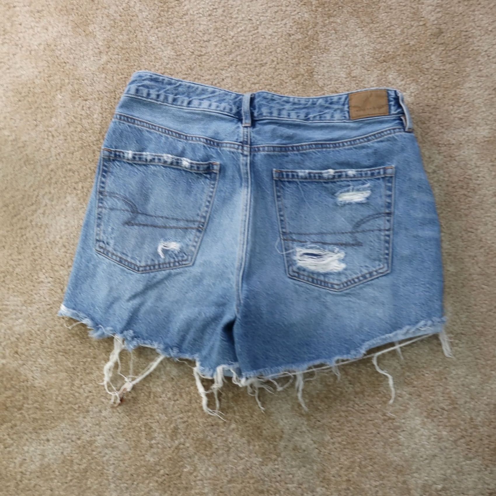 American Eagle Outfitters VINTAGE American Eagle Outfitters Tomgirl Short Denim Shorts Womens 8 blue stretch denim Casual 90s Boys? Size 30" / US 8 / IT 44 - 6 Thumbnail