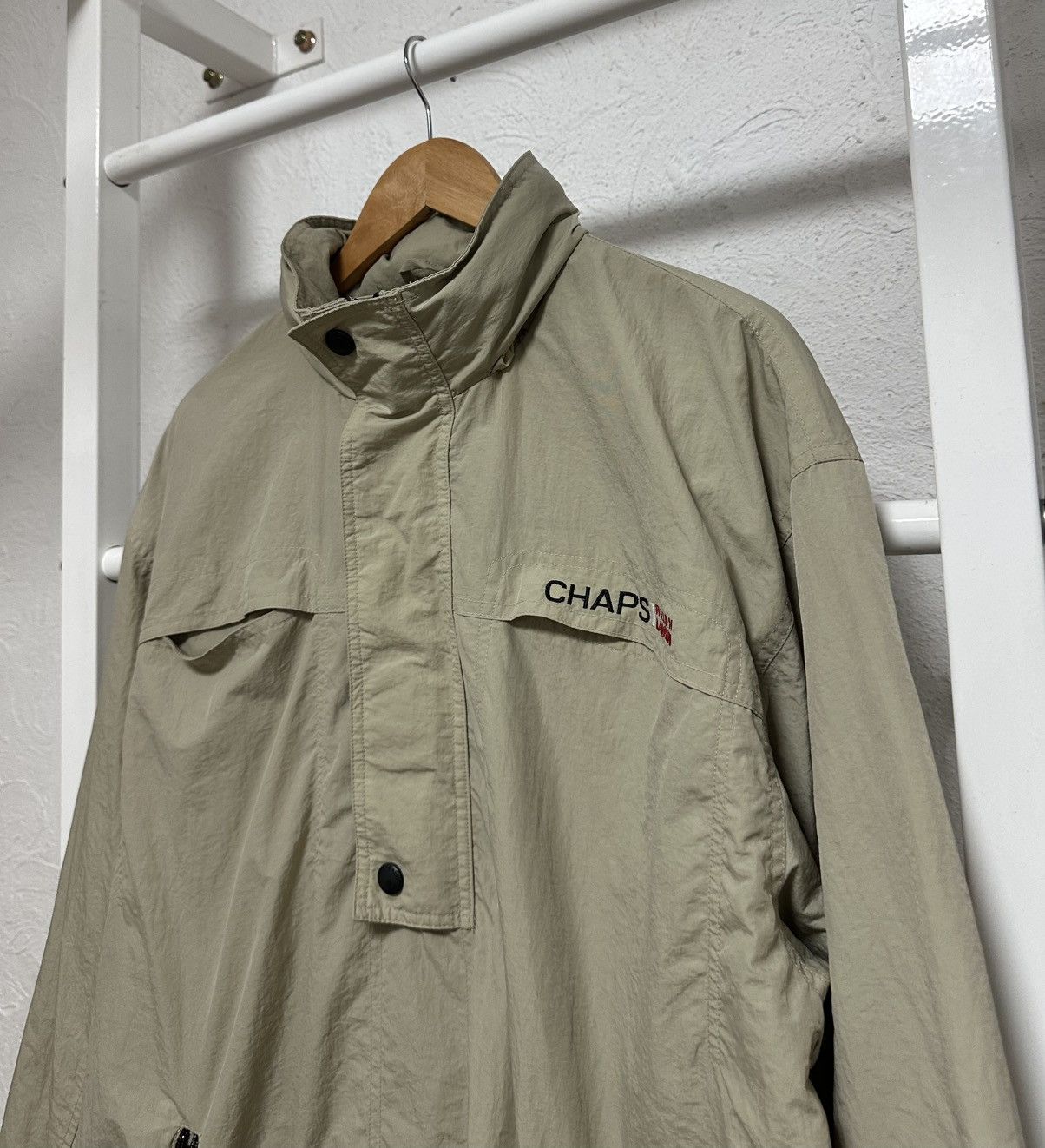 Ralph Lauren Vintage Chaps Ralph Lauren Anorak Windbreaker Jacket Size M Size US M / EU 48-50 / 2 - 2 Thumbnail