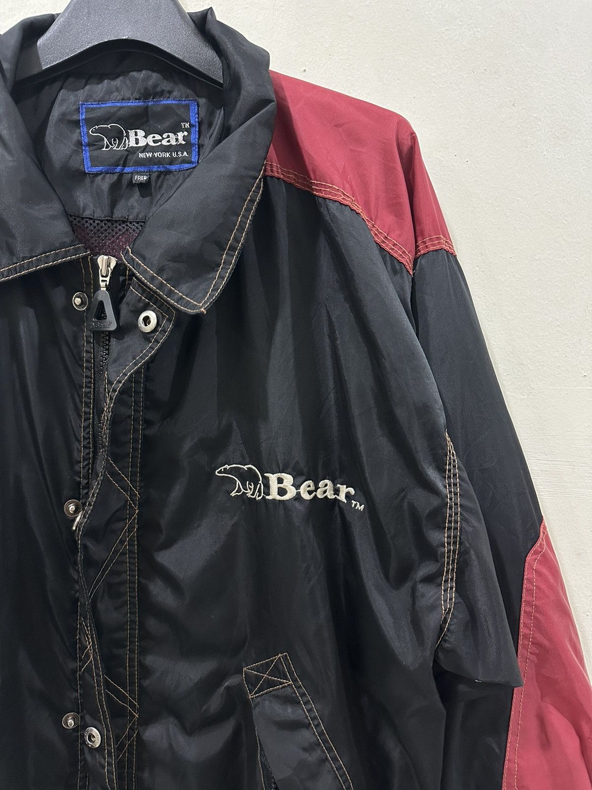 Other 90’s Bear USA Big Embroid Bear Zipper Jacket Size US XL / EU 56 / 4 - 8 Thumbnail