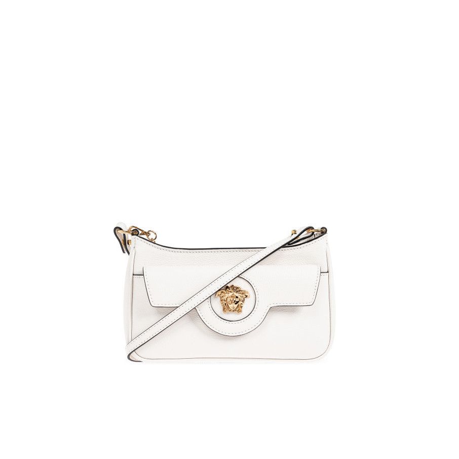 Versace VERSACE White Leather Shoulder Bag New & Authentic Size ONE SIZE - 1 Thumbnail