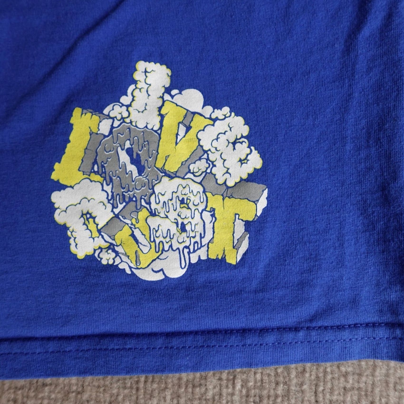 Doublet Kidrobot Shirt XL Blue Exploded Munny Double-Sided Crew Neck T-Shirt Men Size US XL / EU 56 / 4 - 3 Thumbnail