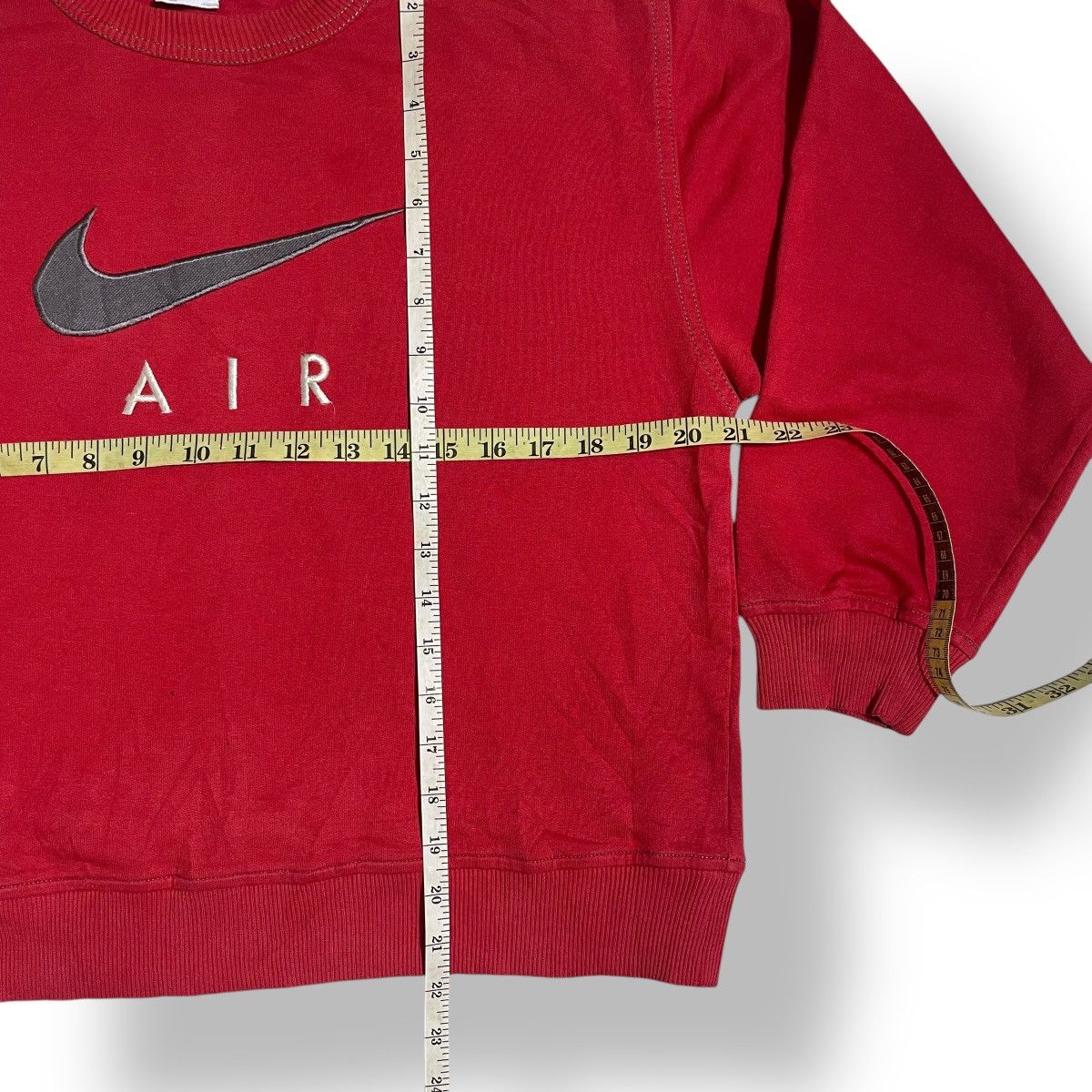 Nike × Vintage Vintage Nike Air Logo Center Boxy Skatebord Longsleeve Size US S / EU 44-46 / 1 - 3 Thumbnail