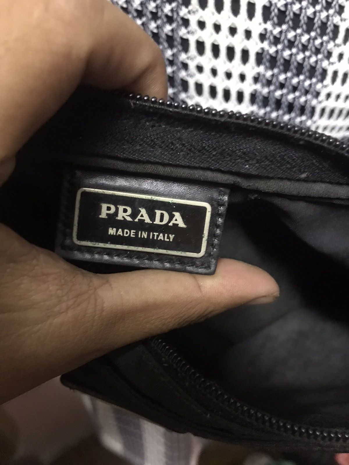Prada Authentic Prada Black L size Shoulder Size ONE SIZE - 5 Thumbnail