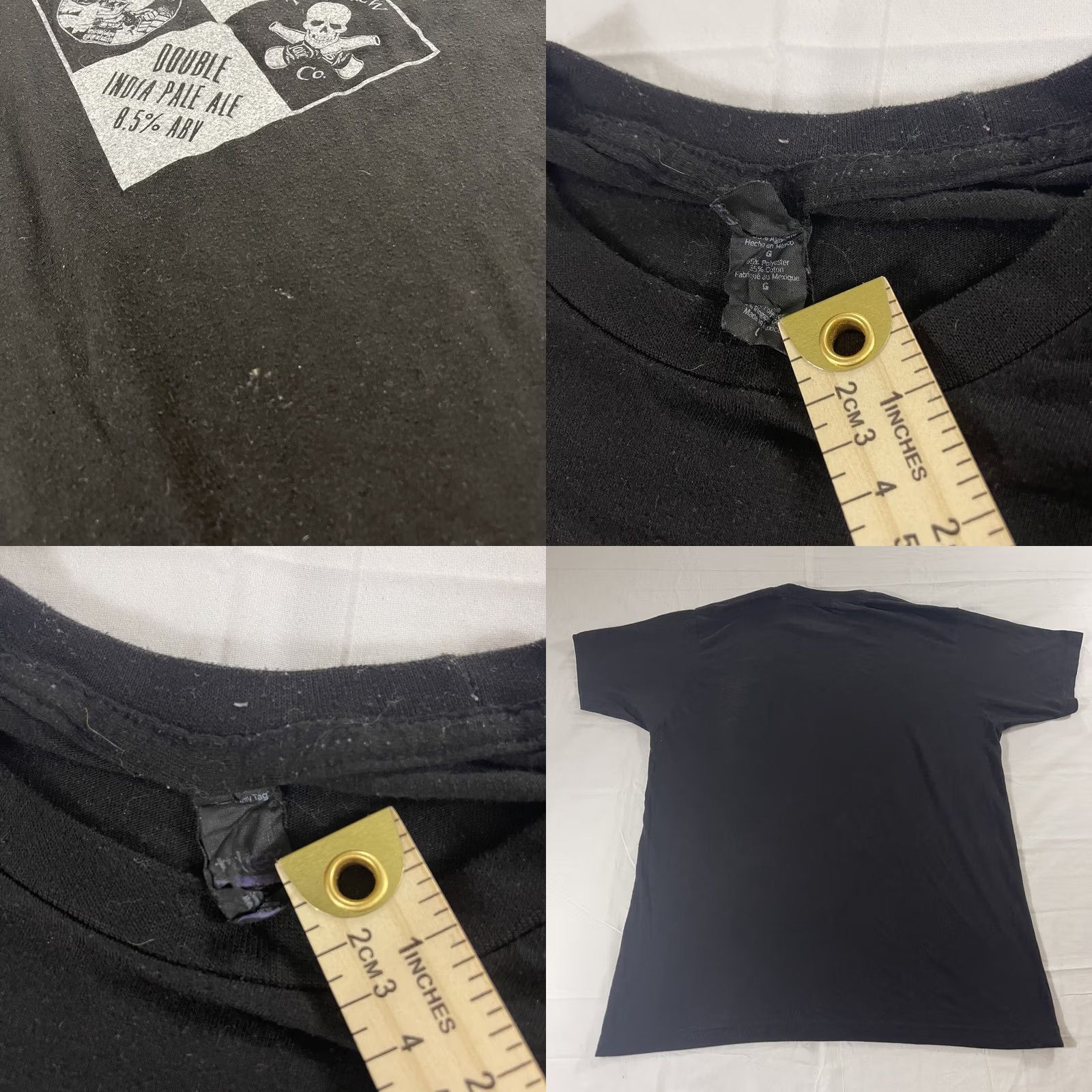 Tultex Toxic Brew T-Shirt Mens L Tultex Black Be ер Size US L / EU 52-54 / 3 - 8 Thumbnail