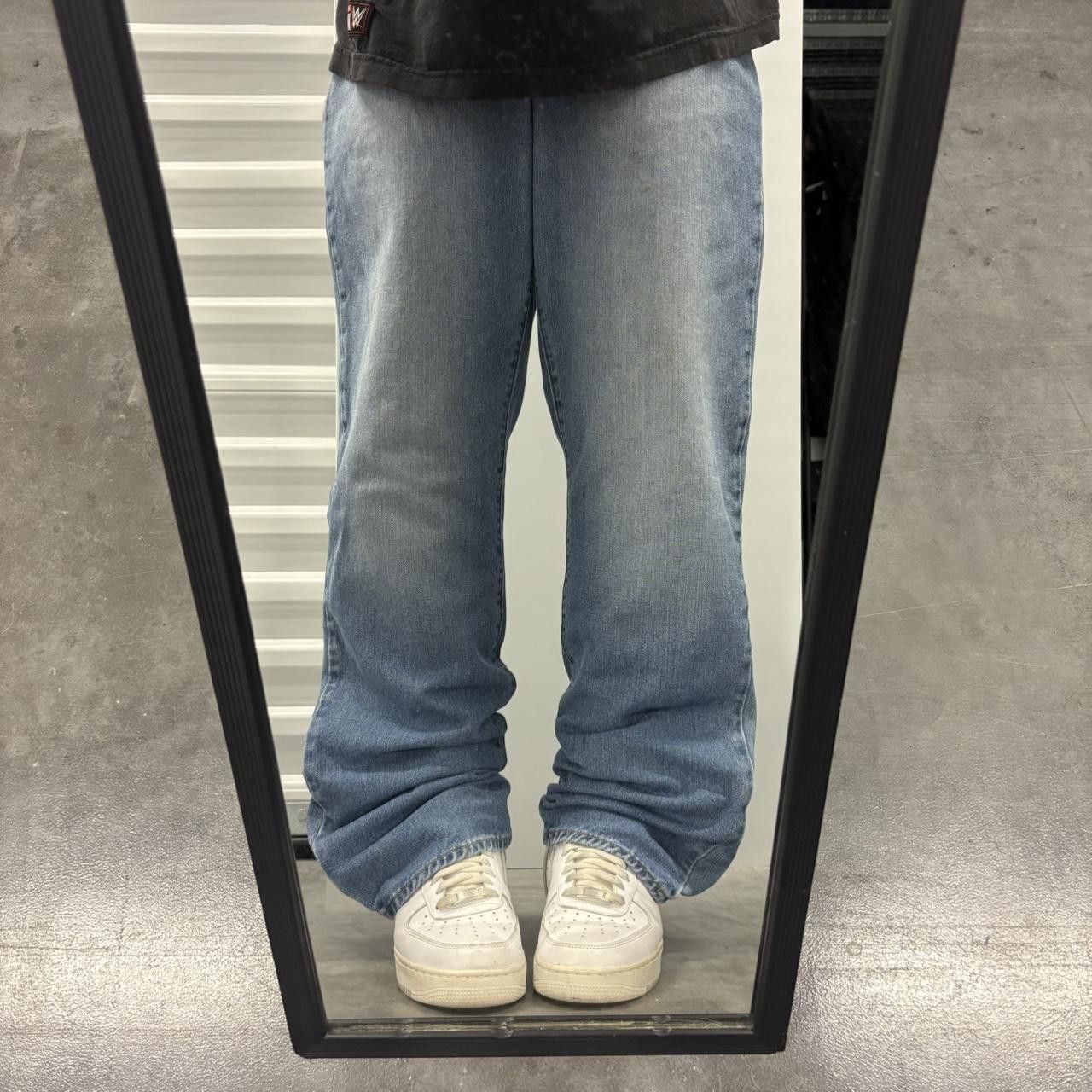 Old Navy Crazy Vintage Y2K/2000s Baggy Old Navy Skater Style Light Blue Wash Denim Jeans! Size US 34 / EU 50 - 1 Thumbnail