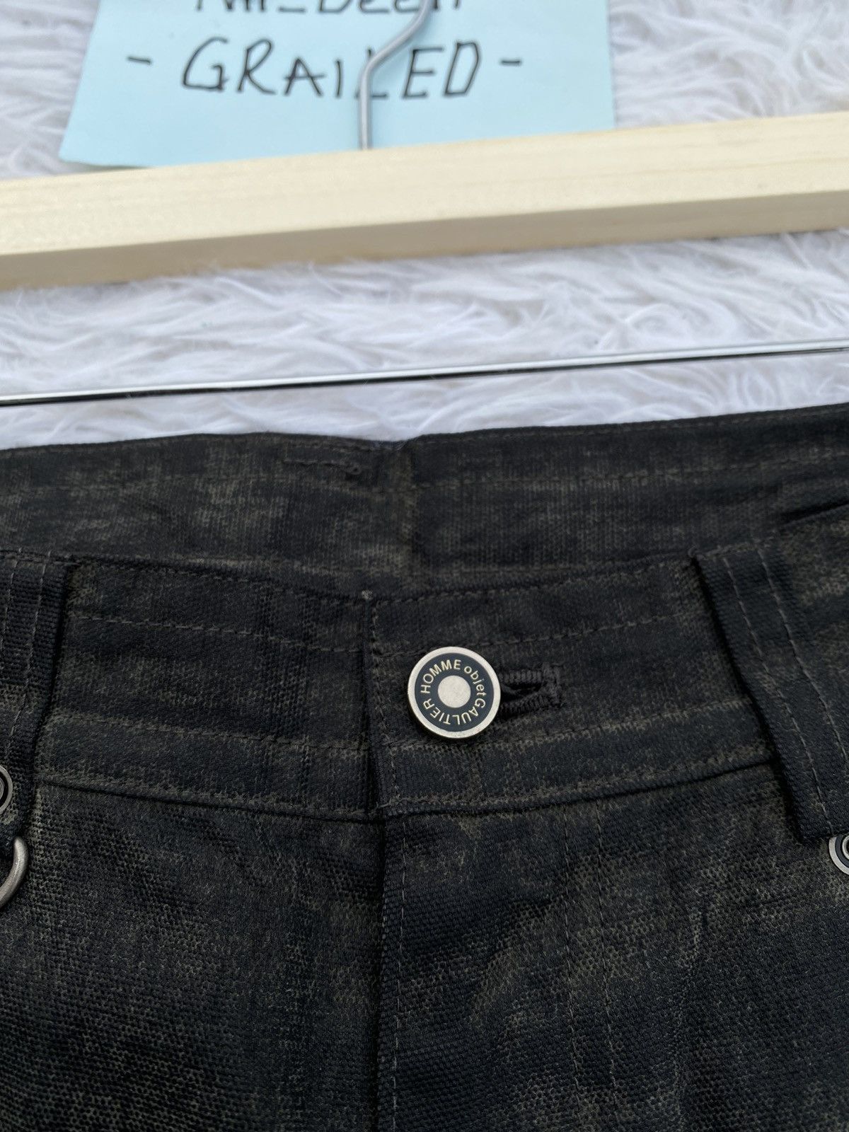 Gaultier Homme Objet Vintage Jean Paul Gaultier Straight Leg Pants Size US 29 - 13 Thumbnail