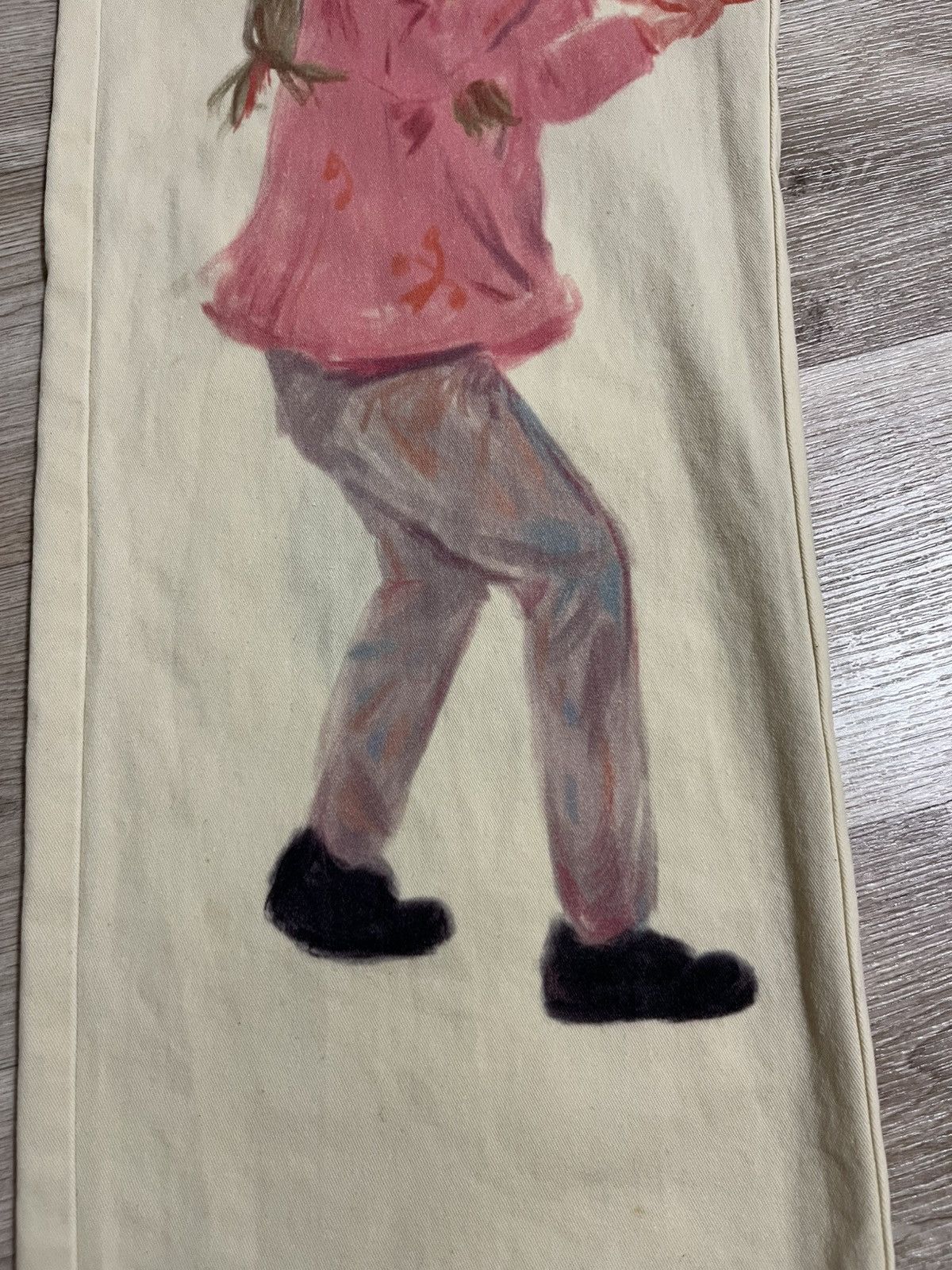 Japanese Brand Crying Center Denim Pants Woman & Man Pictures Size US 32 / EU 48 - 7 Thumbnail