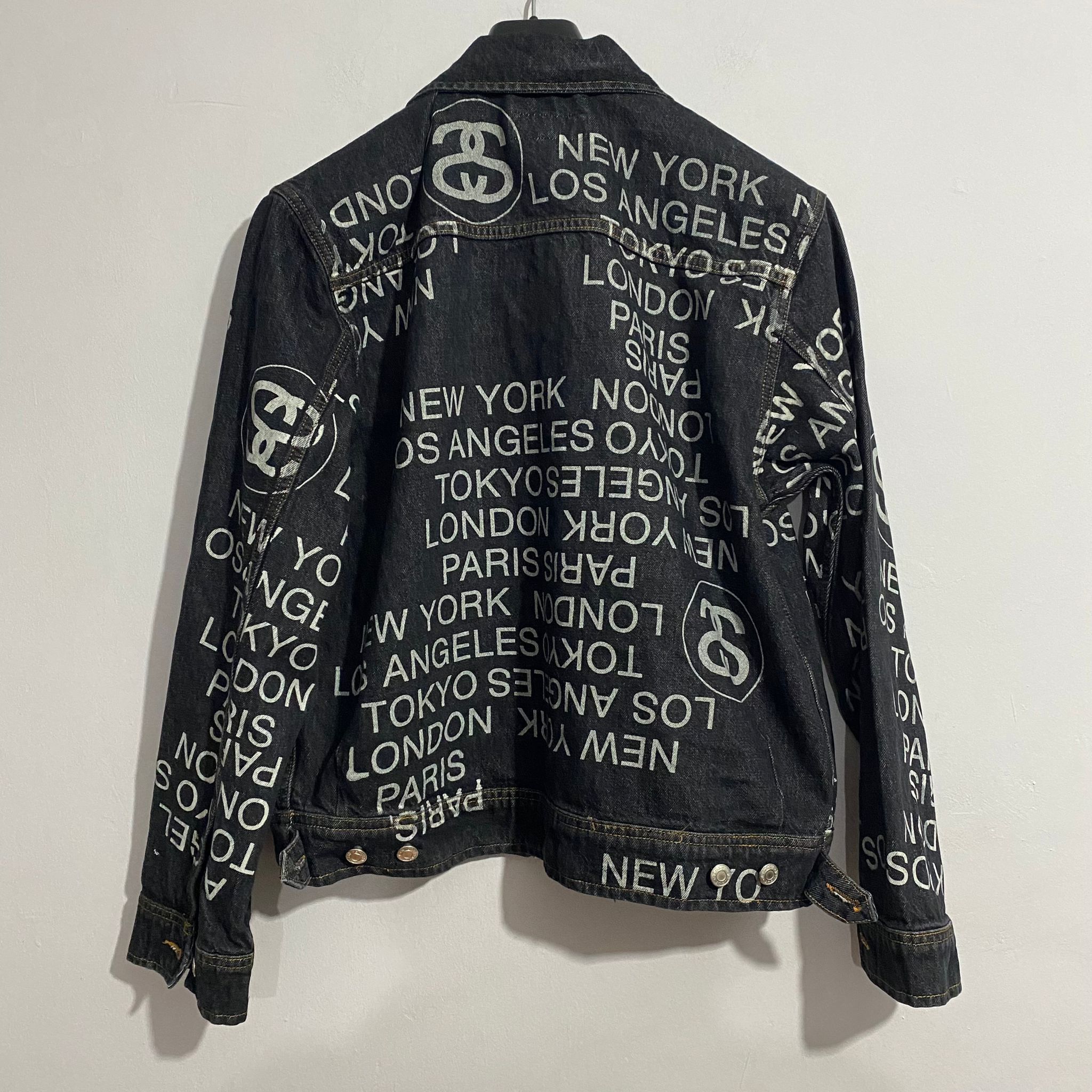 Stussy Zip Work Denim City Link Jacket Size US S / EU 44-46 / 1 - 7 Thumbnail