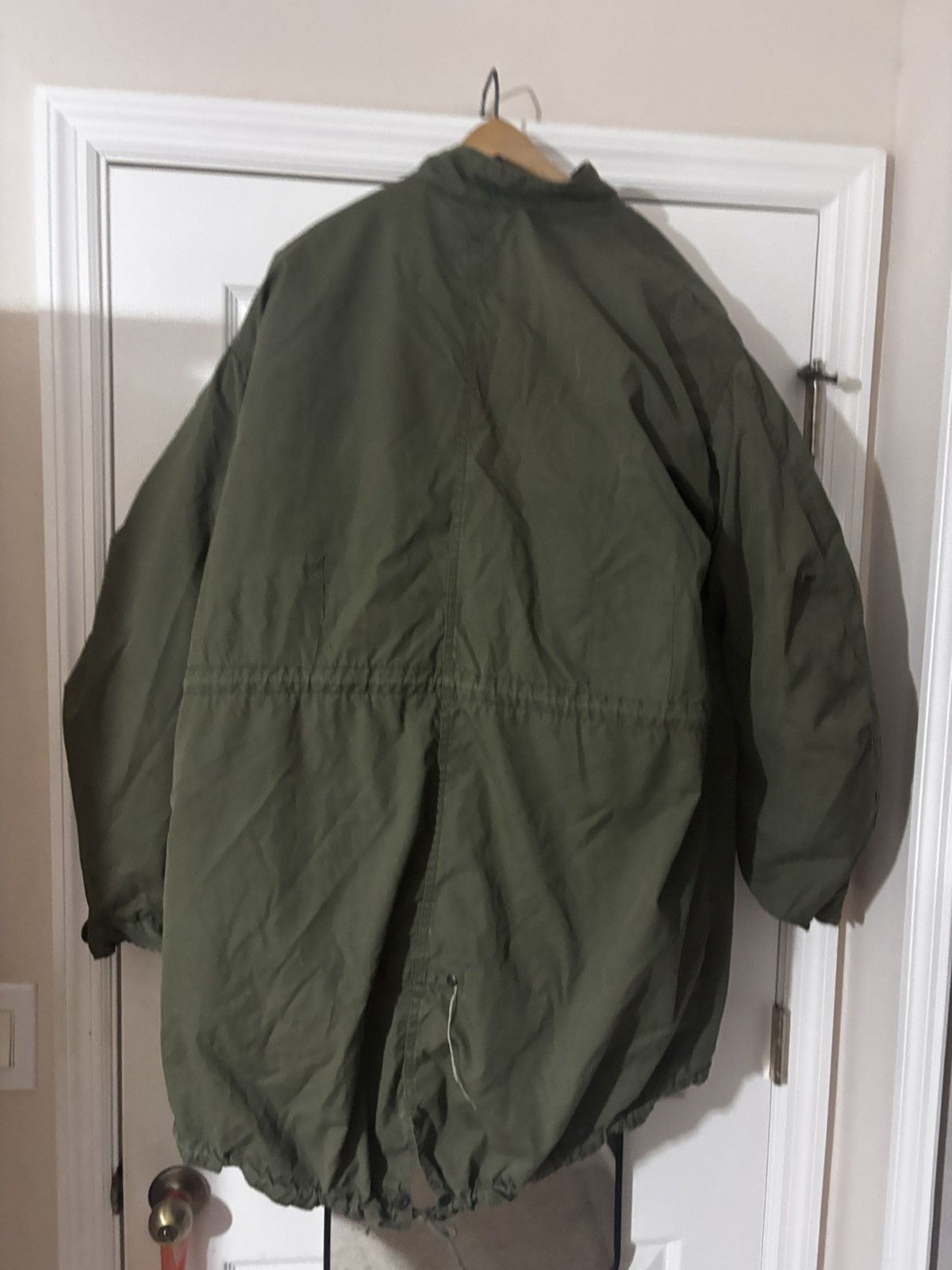 Vintage 1970s U.S. Army M-65 Fishtail Parka With Wool Pile Liner Size US M / EU 48-50 / 2 - 2 Thumbnail