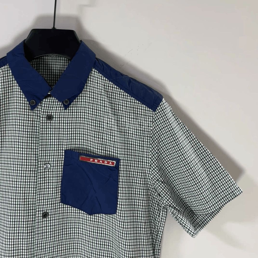 Prada Sz 39 Prada Plaid Joint Red Label Shirt-2508 Size US M / EU 48-50 / 2 - 3 Thumbnail
