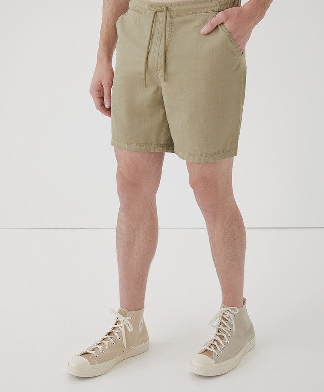 Other Mens Pact Organic Cotton Chambray Short Size US 32 / EU 48 - 1 Thumbnail