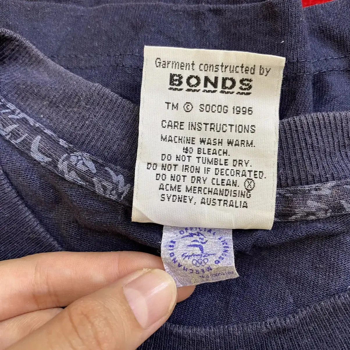 Acme Clothing Vintage ACME BONDS Sydney 2000 Olympic Millennium Tee Shirt Size M / US 6-8 / IT 42-44 - 6 Thumbnail