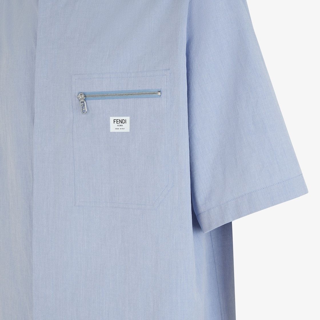 Fendi o1loc1c0824 Shirt in Blue Size US M / EU 48-50 / 2 - 3 Thumbnail