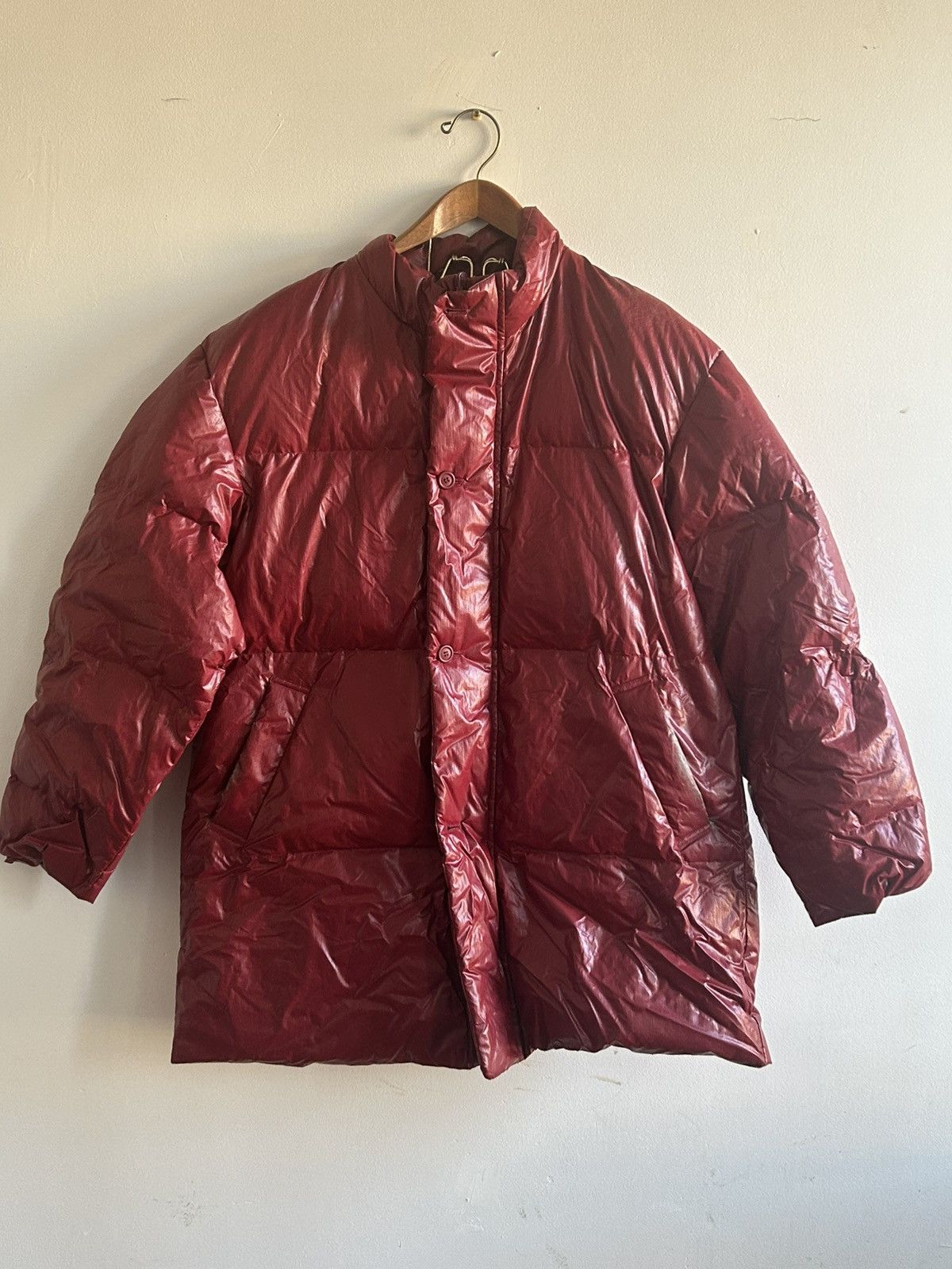 Issey Miyake 90s Red Puffer (Windcoat Brand) Size US M / EU 48-50 / 2 - 1 Thumbnail