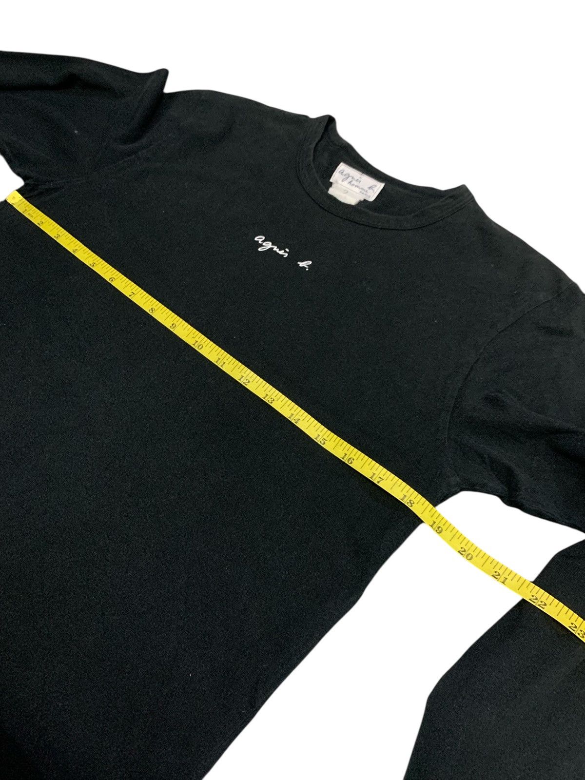 agnes b. Rare Vintage 90's Agnes B Center Logo Longsleeve T Shirt Size XS / US 0-2 / IT 36-38 - 5 Thumbnail