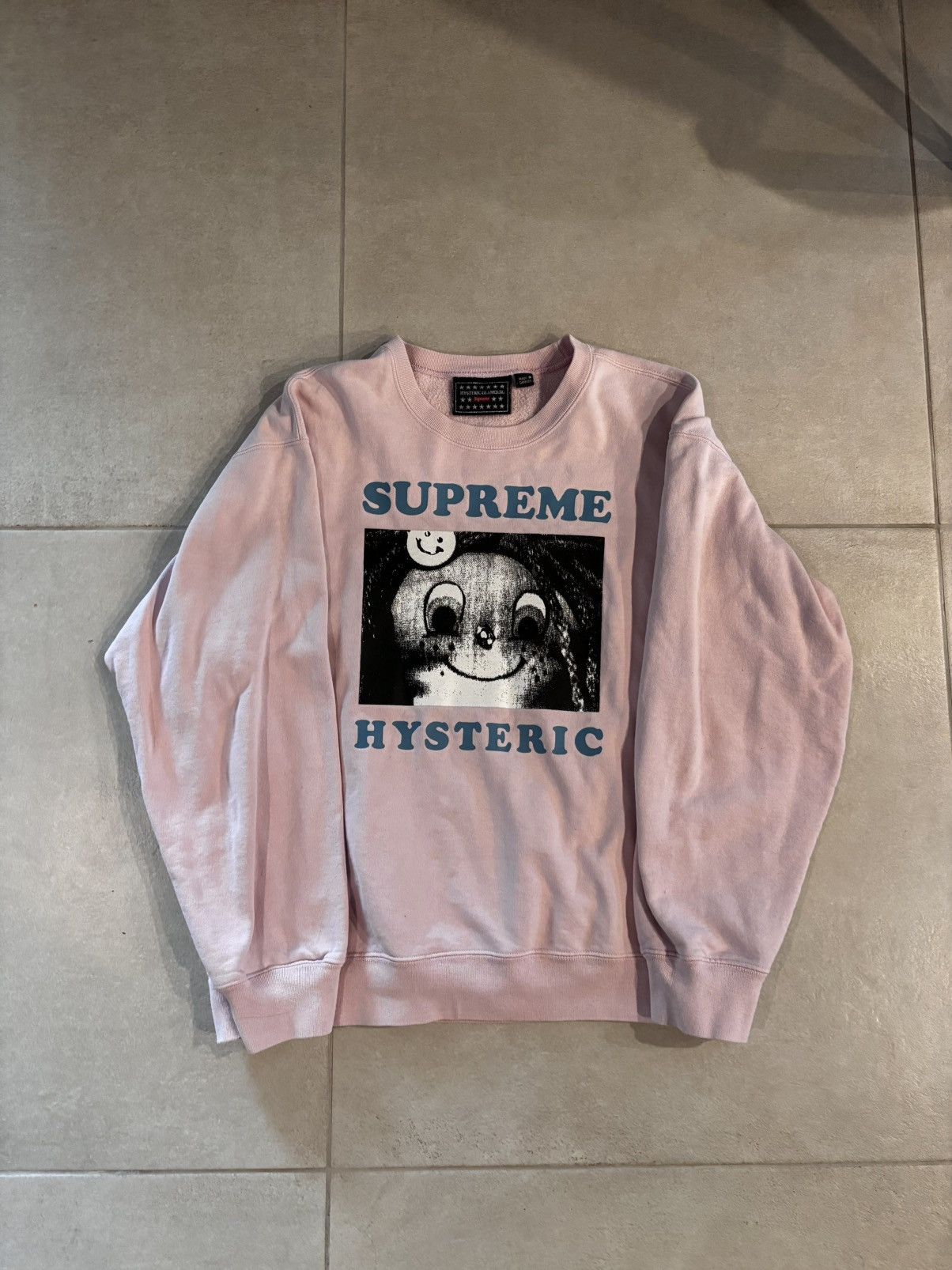 supreme×HYSTERIC GLAMOUR ロンT 新品 21SS SUPREME × HYSTERIC GLAMOUR L/S Tee 白 XL