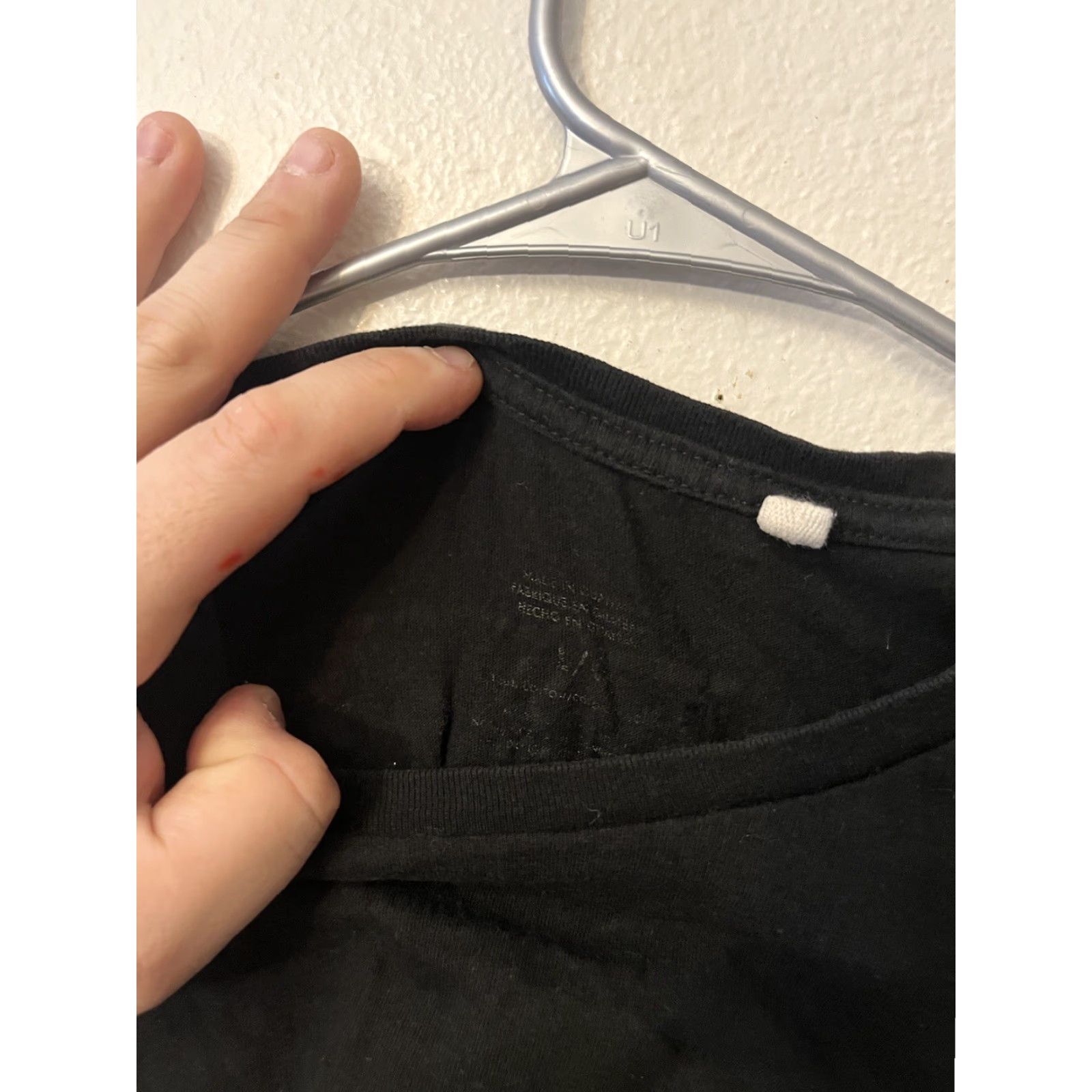 Guess Guess Logo Long Sleeve Graphic Tee Size Large Black Size US L / EU 52-54 / 3 - 3 Thumbnail