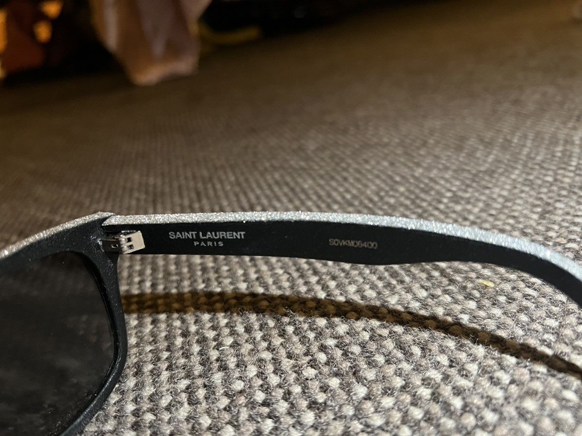 Saint Laurent Paris Saint Laurent SL51 Glitter Sunglasses Size ONE SIZE - 6 Thumbnail