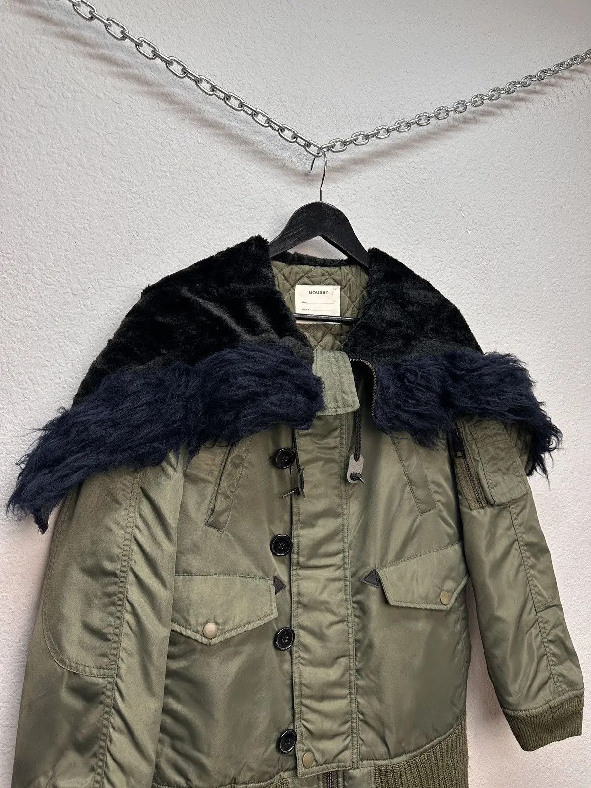 Hysteric Glamour Ifsixwasnine Jacket Black Coat Fur Y2K Style Japanese Brand Size US M / EU 48-50 / 2 - 5 Thumbnail