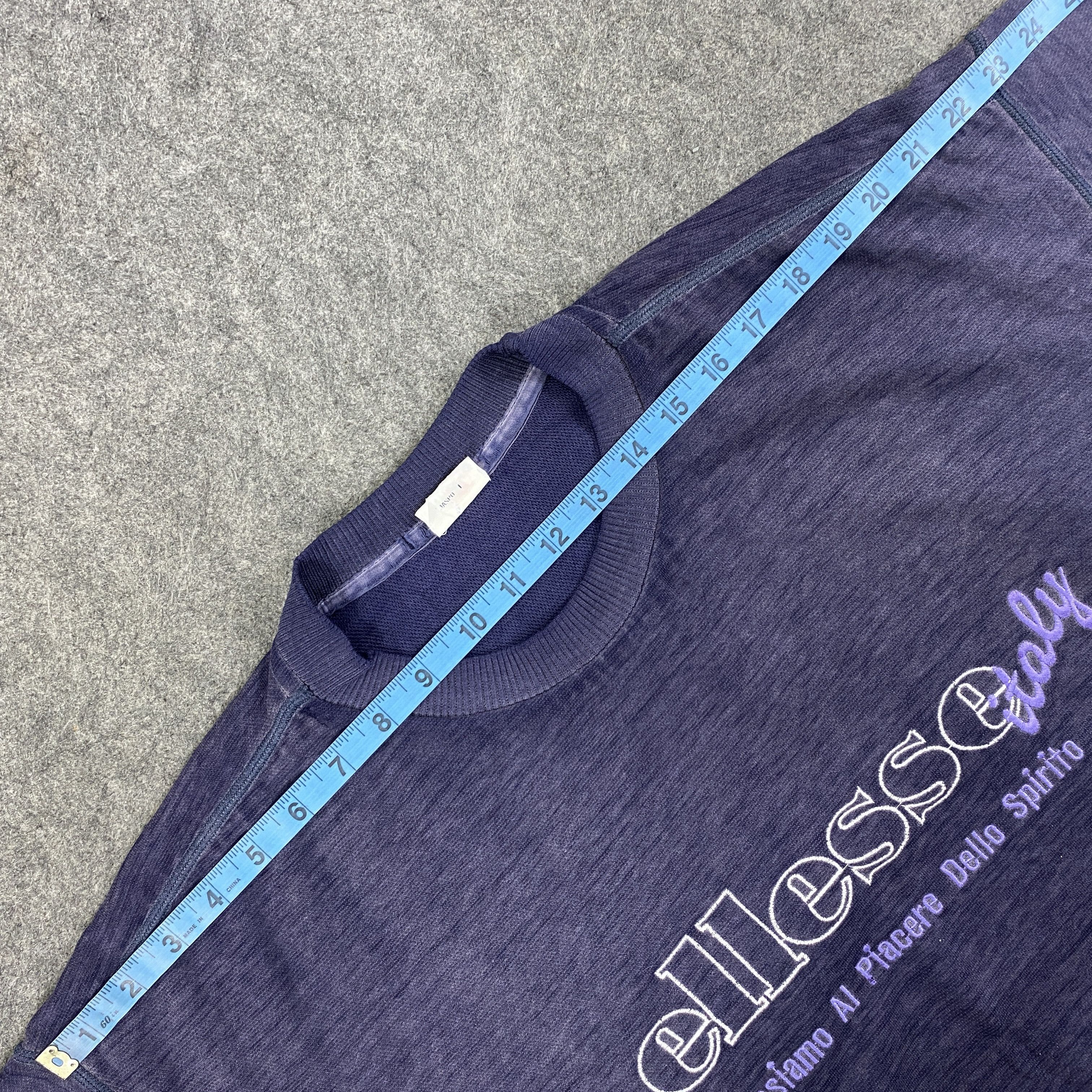 Japanese Brand Vintage Ellesse Italy Sweatshirt -SW148 Size US L / EU 52-54 / 3 - 8 Thumbnail