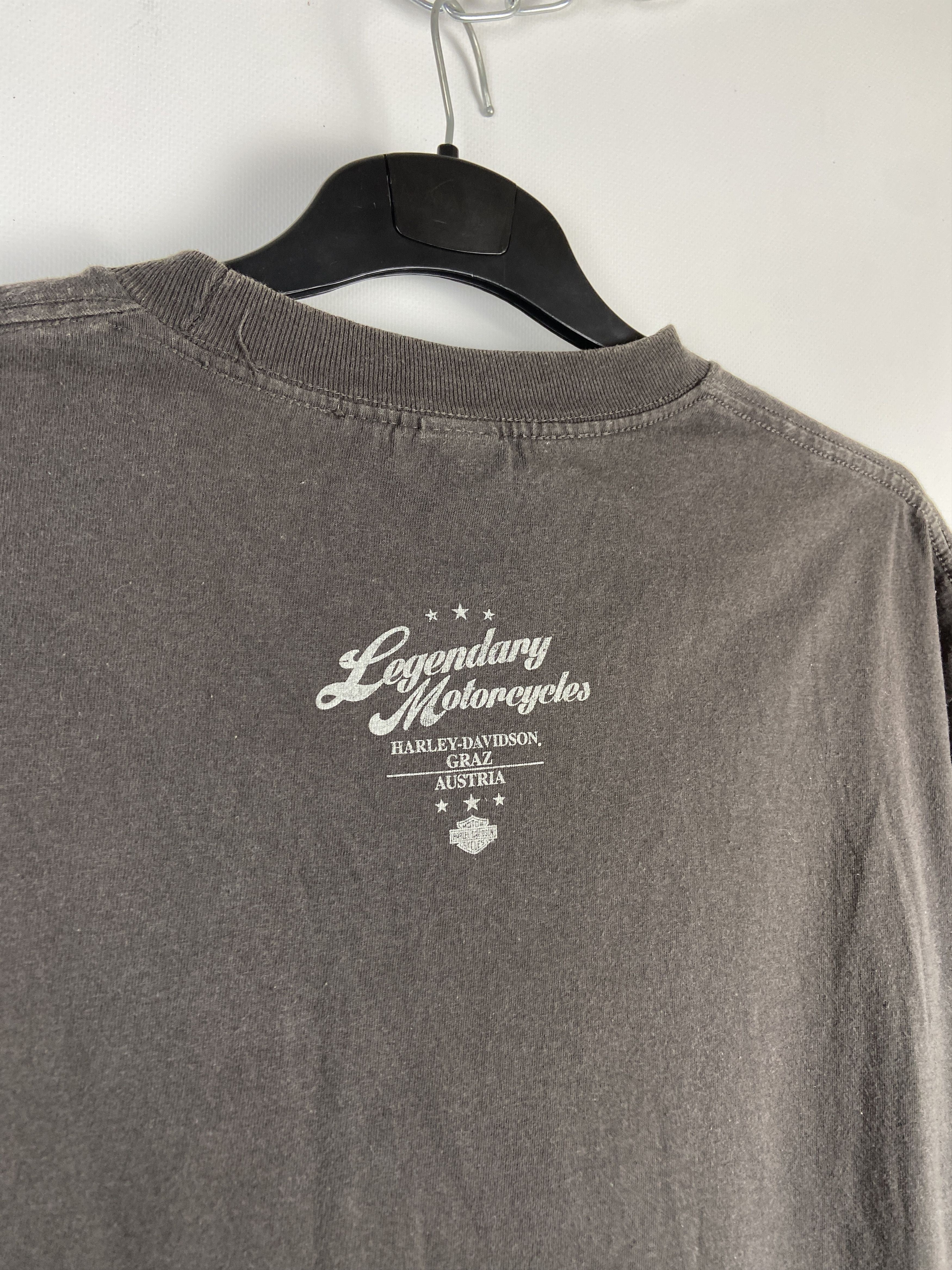 Harley Davidson Vintage HARLEY DAVIDSON Tee Graphic T-Shirt Size US XL / EU 56 / 4 - 8 Thumbnail