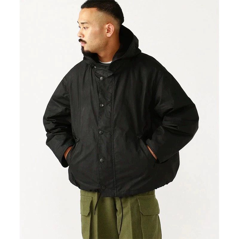 Kaptain Sunshine KAPTAIN SUNSHINE X BARBOUR Big Transport Hooded 2-3x 40 Size US XXS / EU 40 - 6 Thumbnail