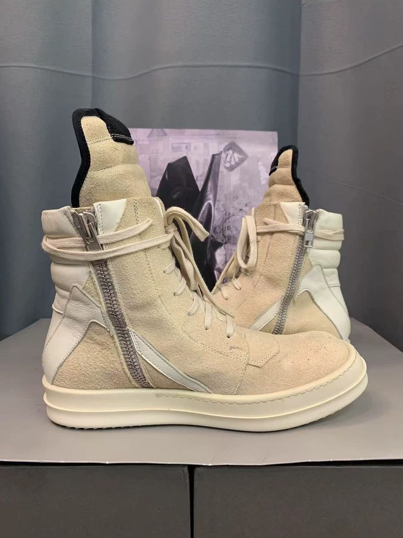 Rick Owens Rick Owens triticum aestivum color inverted triangle suede Size US 7.5 / IT 37.5 - 5 Thumbnail