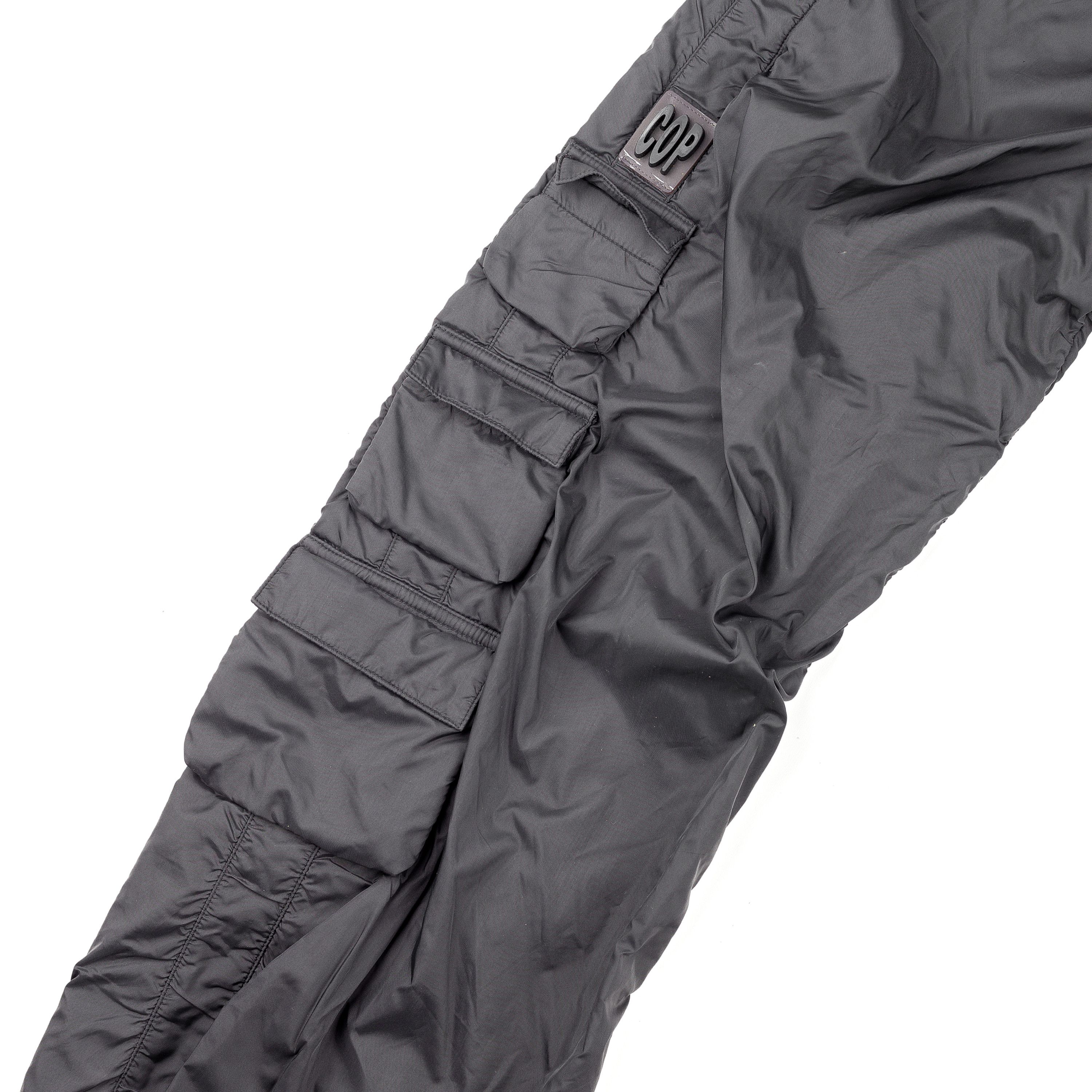Cop Copine Cop Copine Vintage Black Cargo Pants (M) Size 28" / US 6 / IT 42 - 3 Thumbnail