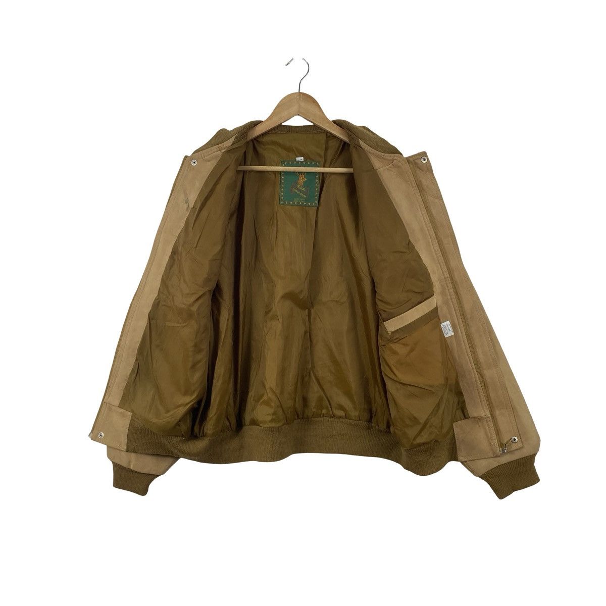 Vintage Vintage R.G.A. Italian Style Made in Italy Suede Leather Size US XXL / EU 58 / 5 - 7 Thumbnail