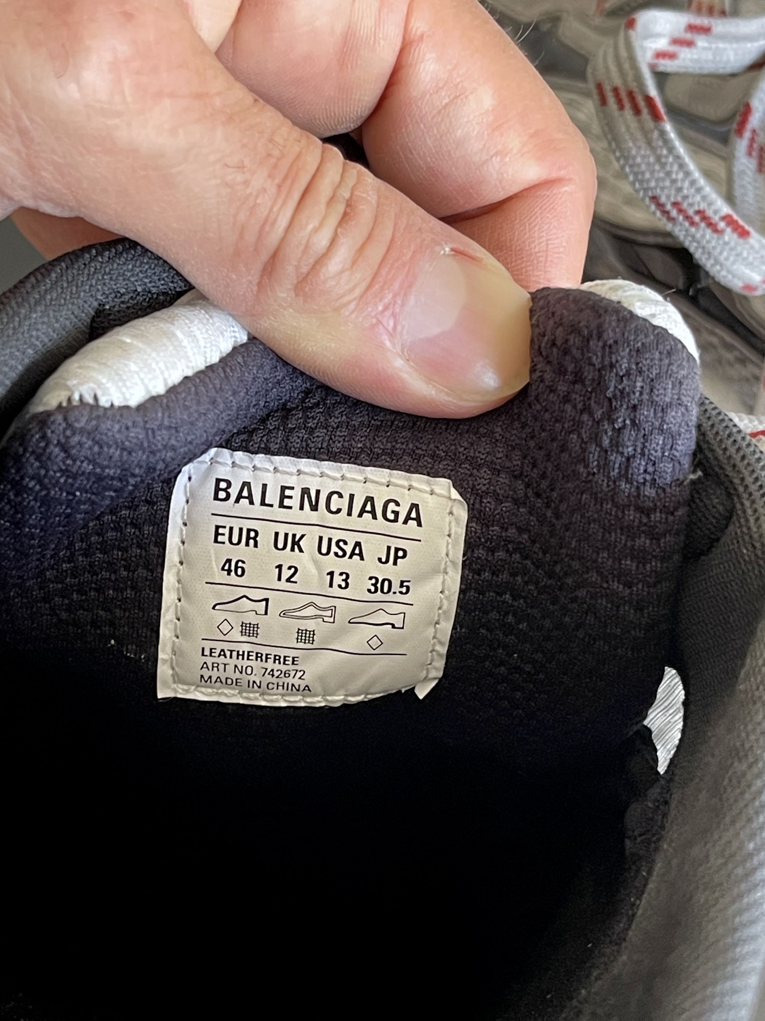 Balenciaga 3XL Mule Sneakers (46) US 13 Size US 13 / EU 46 - 9 Thumbnail
