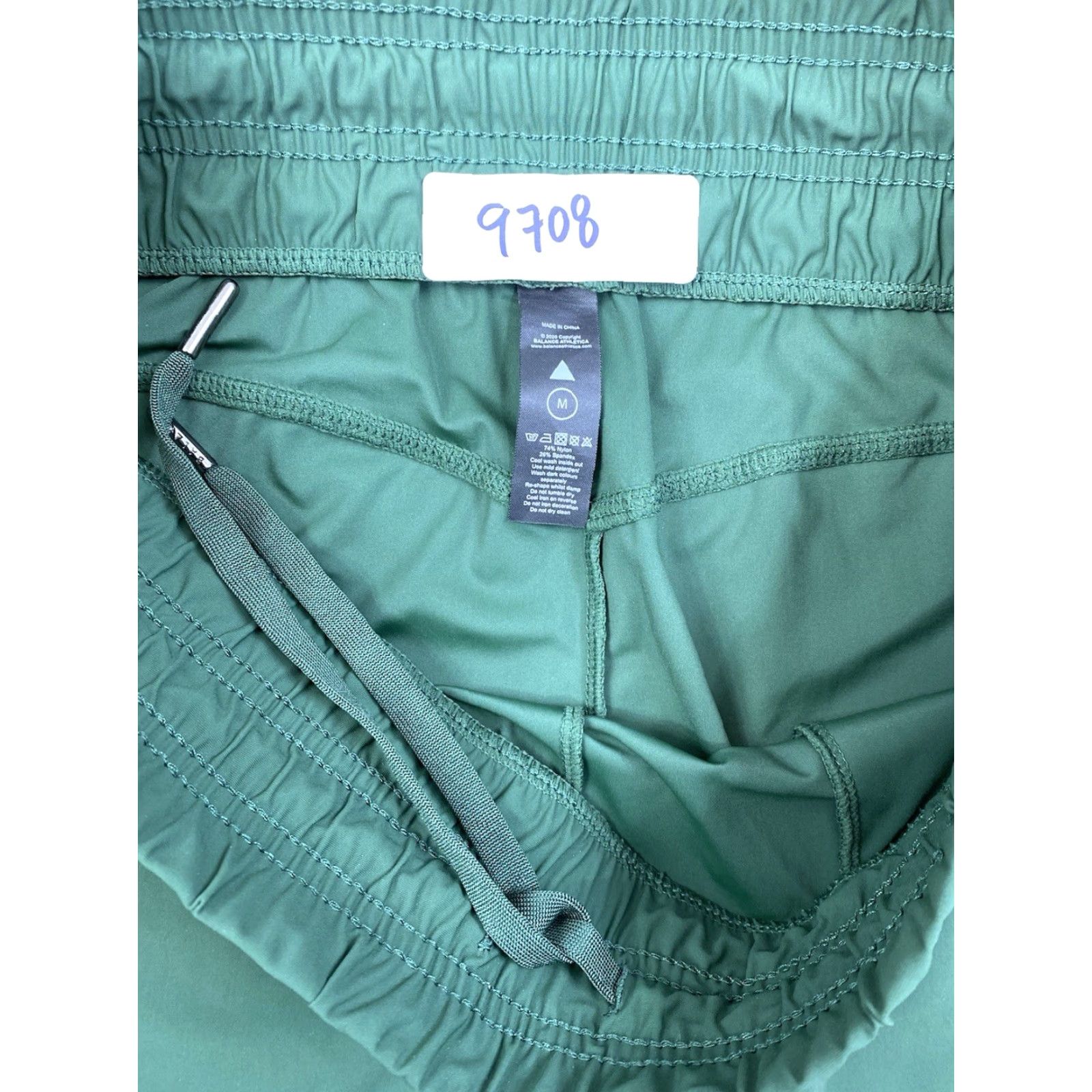 Vintage Balance Athletica Jogger Women M Green Vitality Swift Pants Casual Activewear #9708 Size 32" / US 10 / IT 46 - 3 Thumbnail
