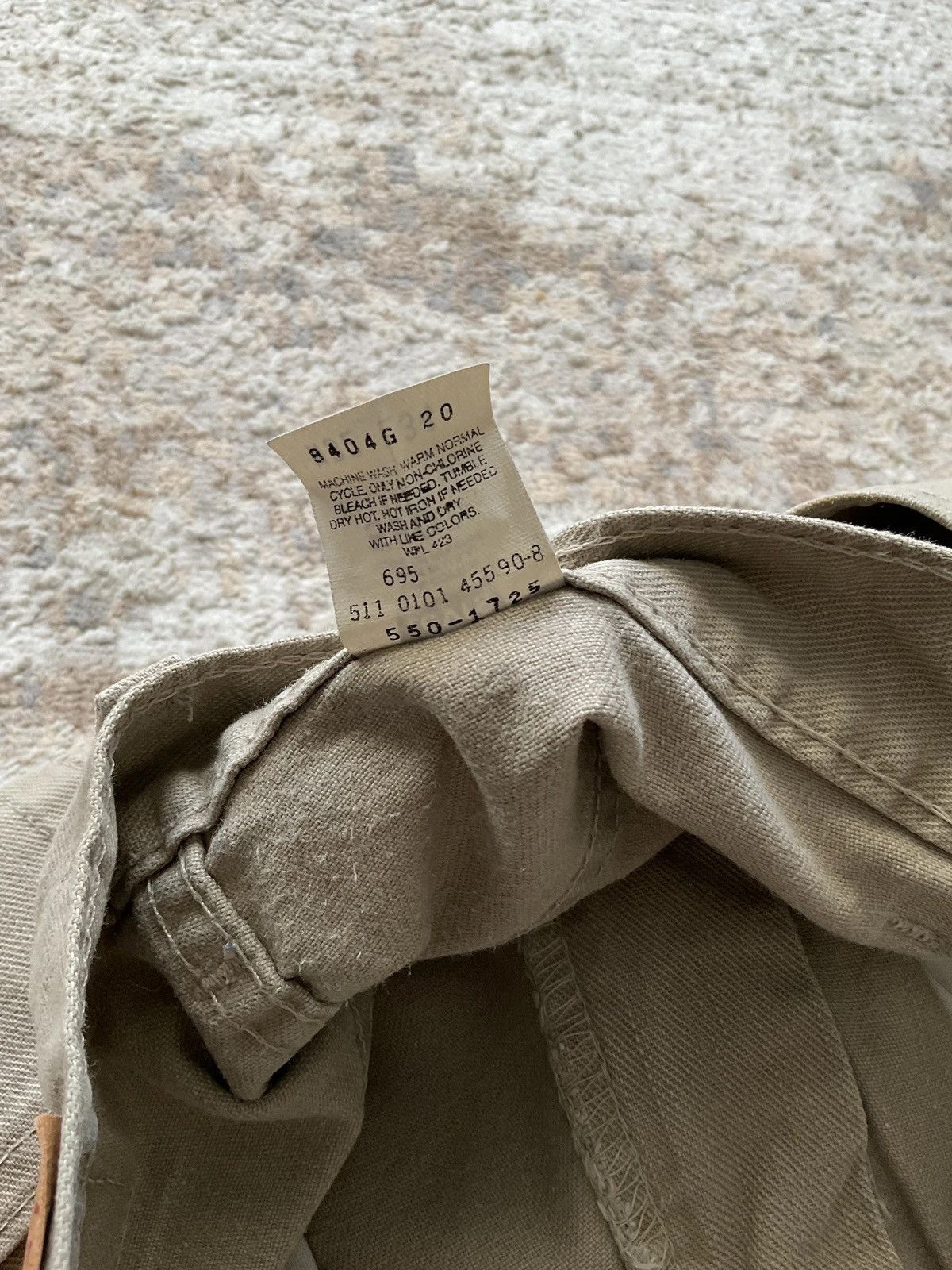 Levi's Levi’s 550 Relaxed Fit Made in USA Deadstock Vintage 2001 Size US 32 / EU 48 - 15 Thumbnail