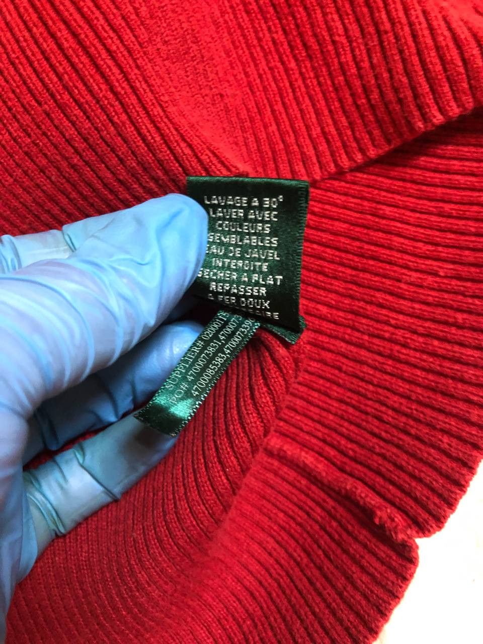 Polo Ralph Lauren Polo Ralph Lauren Ladies Turtle Neck Sweater Color Red Size L / US 10 / IT 46 - 4 Thumbnail