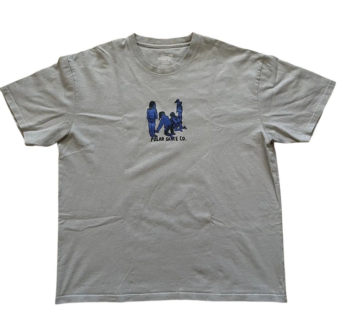 Polar Skate Co. POLAR SKATE CO. 'Blue People' TEE Size US L / EU 52-54 / 3 - 1 Thumbnail