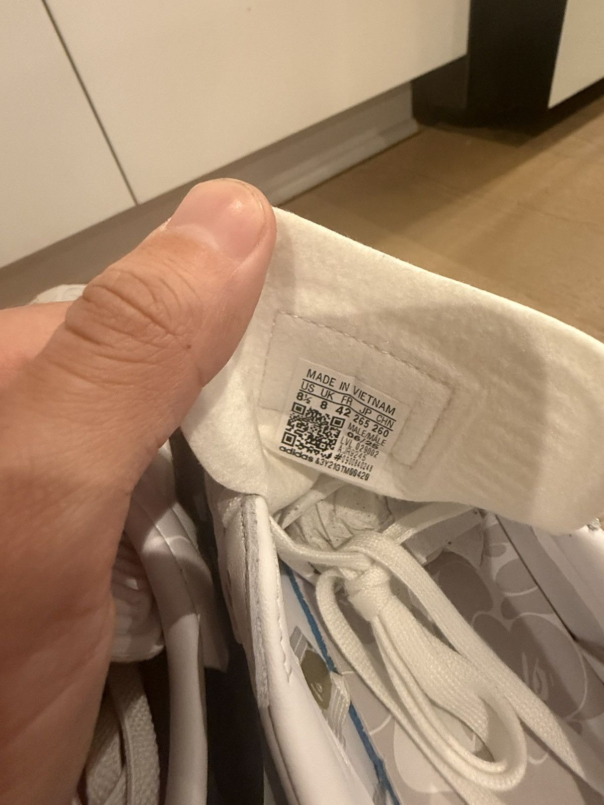 Adidas × Bape Men's Adidas x BAPE Samba | Size 8.5 | White Black Gum m Size US 8.5 / EU 41-42 - 8 Thumbnail