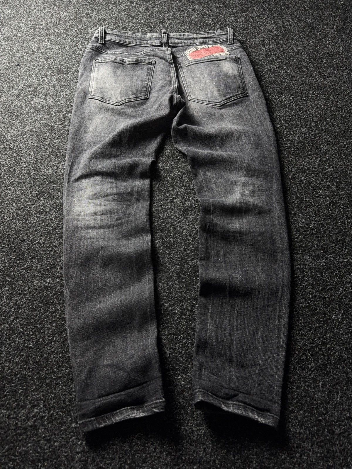 Dsquared2 Luxury Dsquared2 Distressed Gray Denim Jeans Made in Italy Size US 32 / EU 48 - 12 Thumbnail
