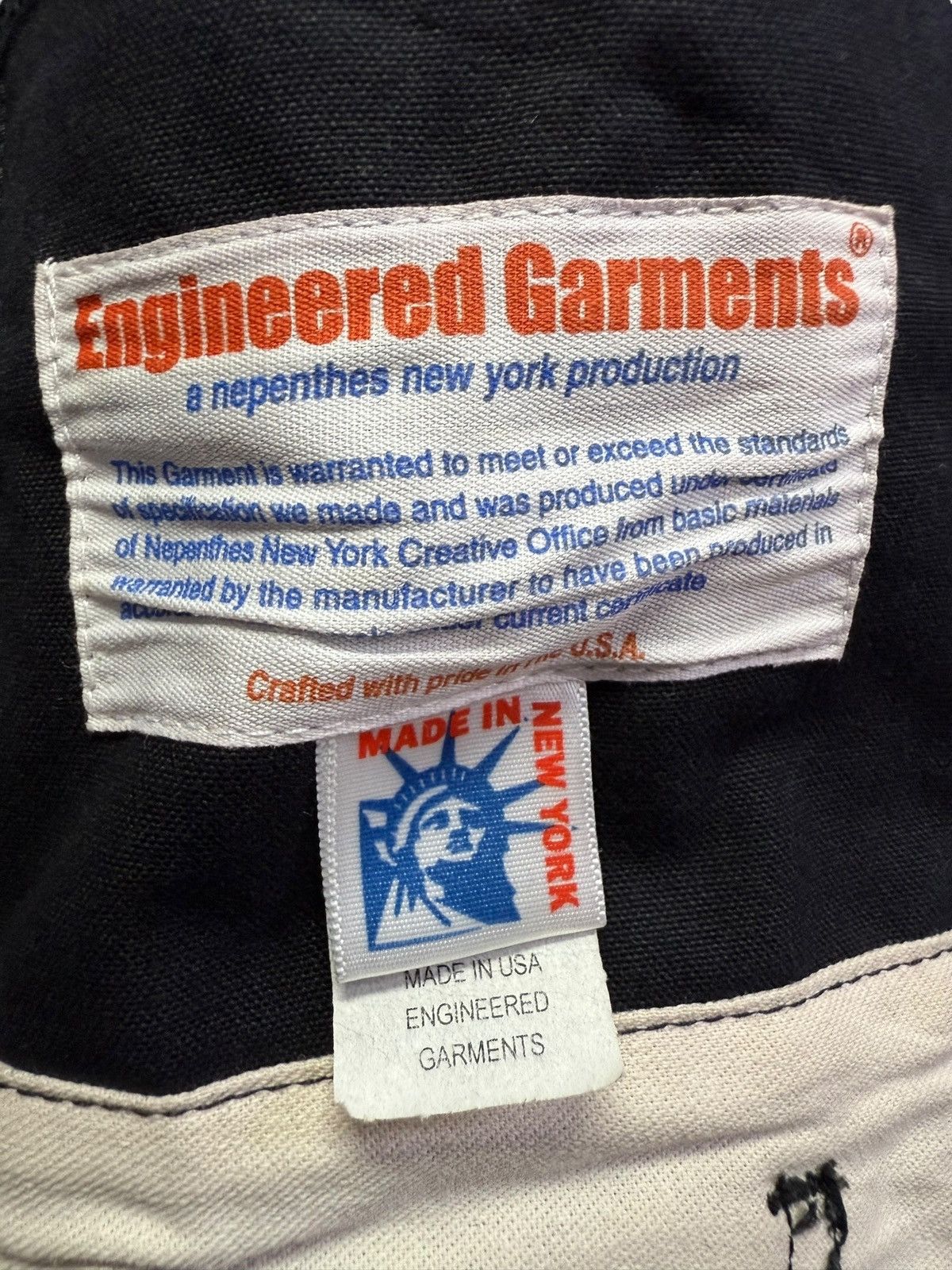 Engineered Garments Vintage Engineered Garments Nepenthes Canvas Sunfaded Size US XS / EU 42 / 0 - 5 Thumbnail